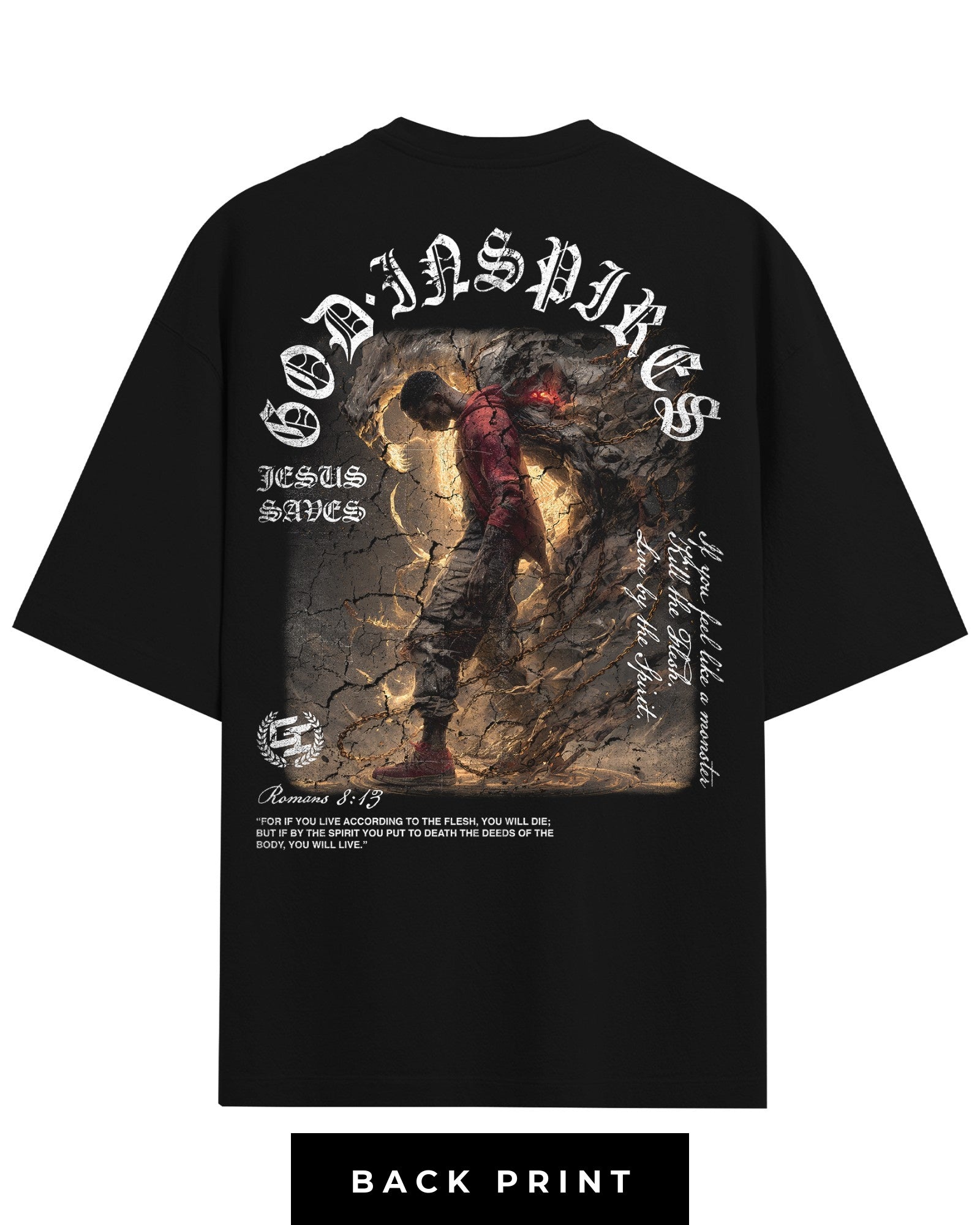'Monster' T-Shirt - God Inspires