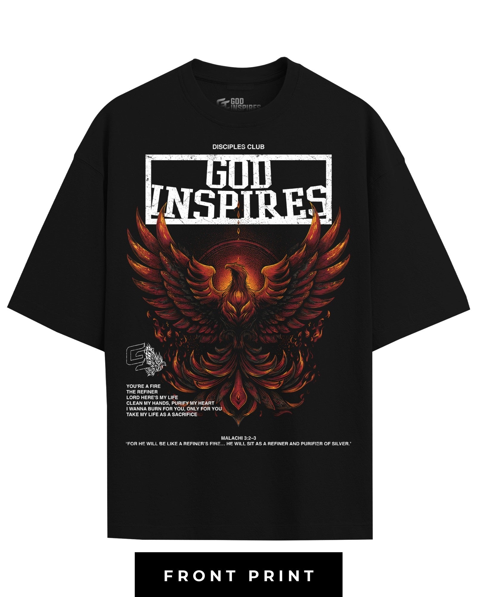 'Phoenix' T-Shirt - God Inspires