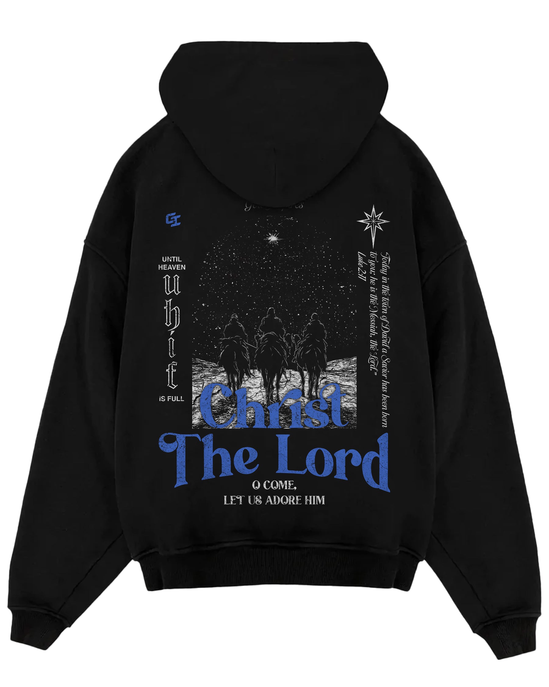 [Christmas Edition] 'O Come All Ye Faithful' Oversized Hoodie