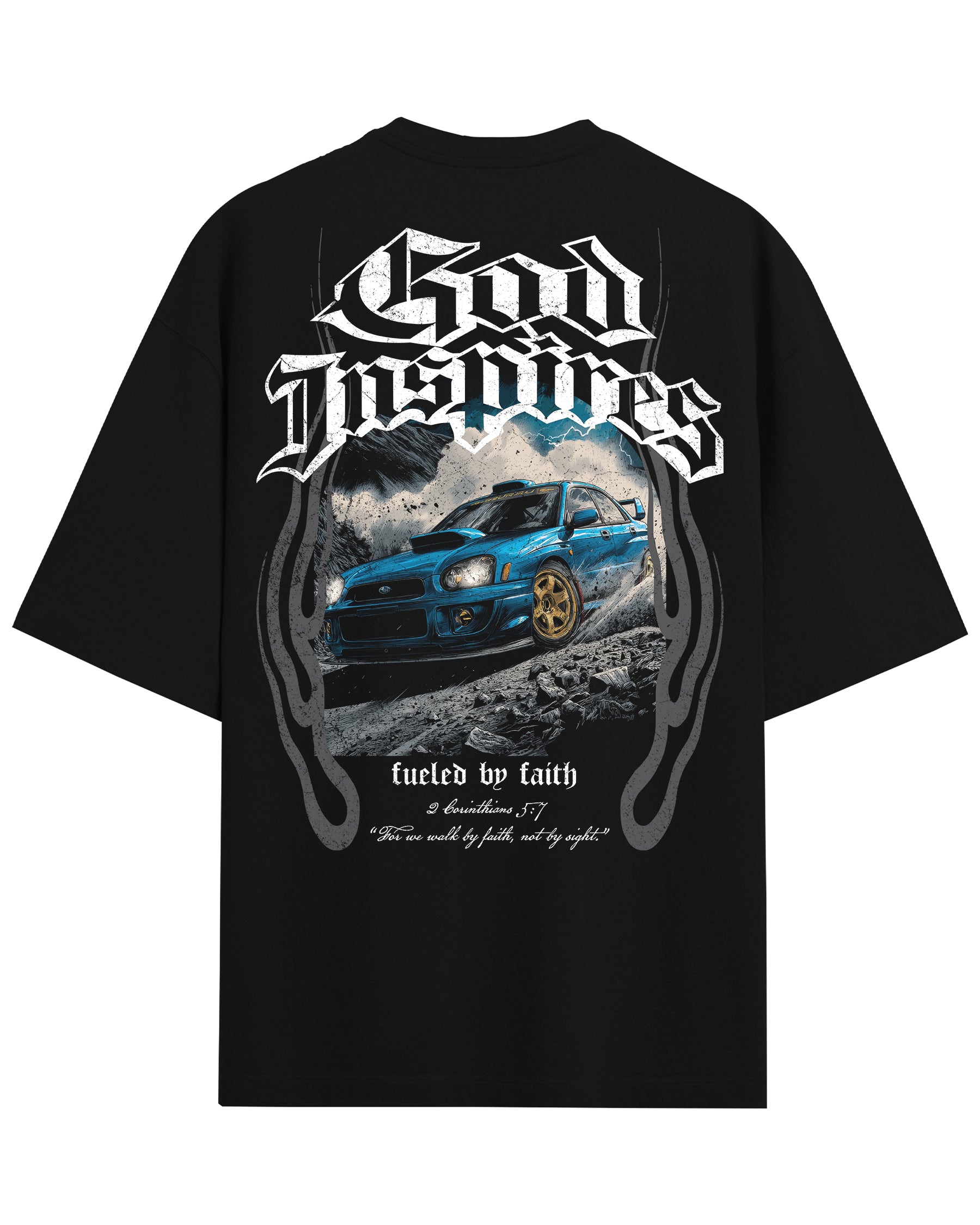 Cars '2004 Subaru Impreza' Back T-Shirt