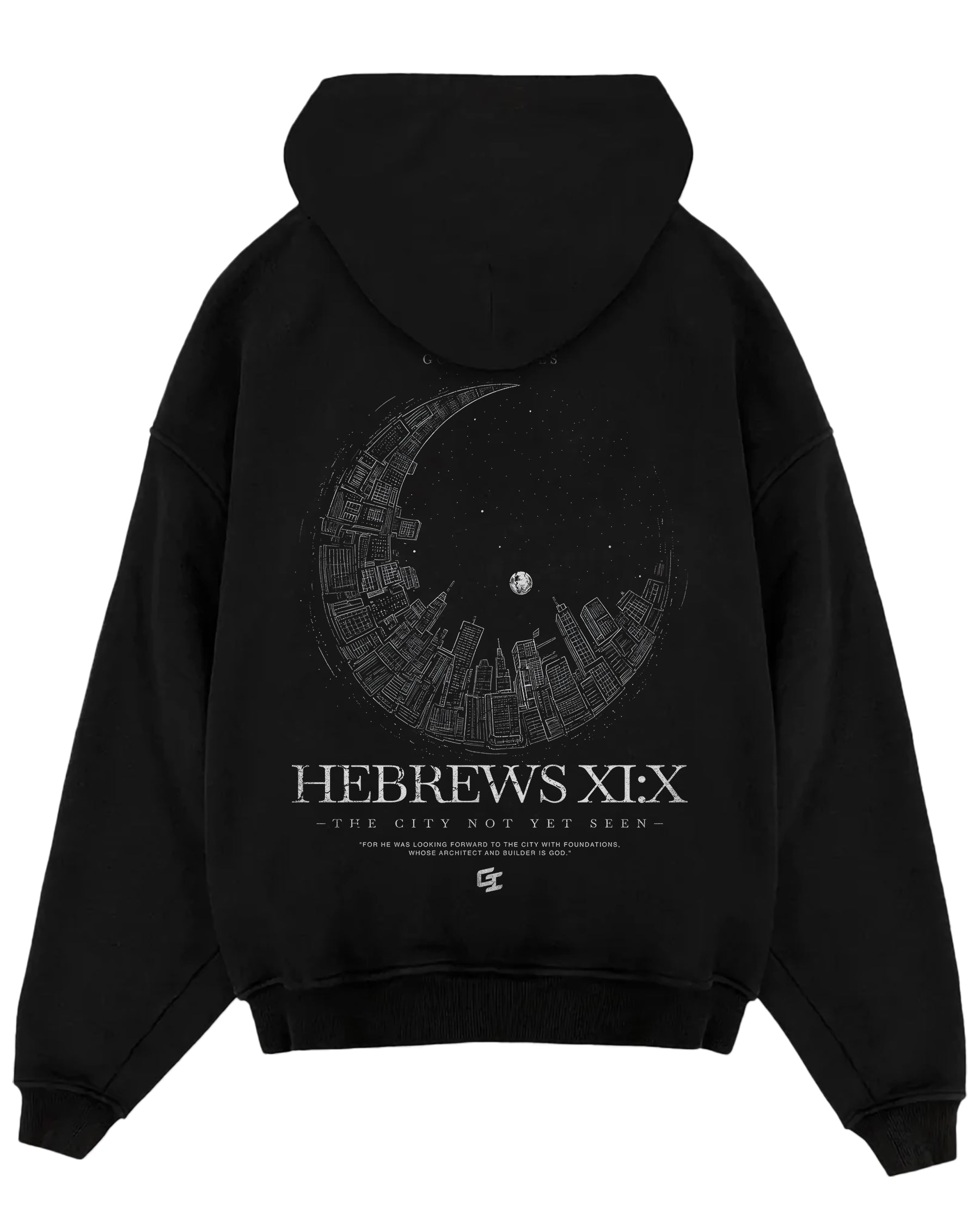 'The City Not Yet Seen' Oversized Hoodie