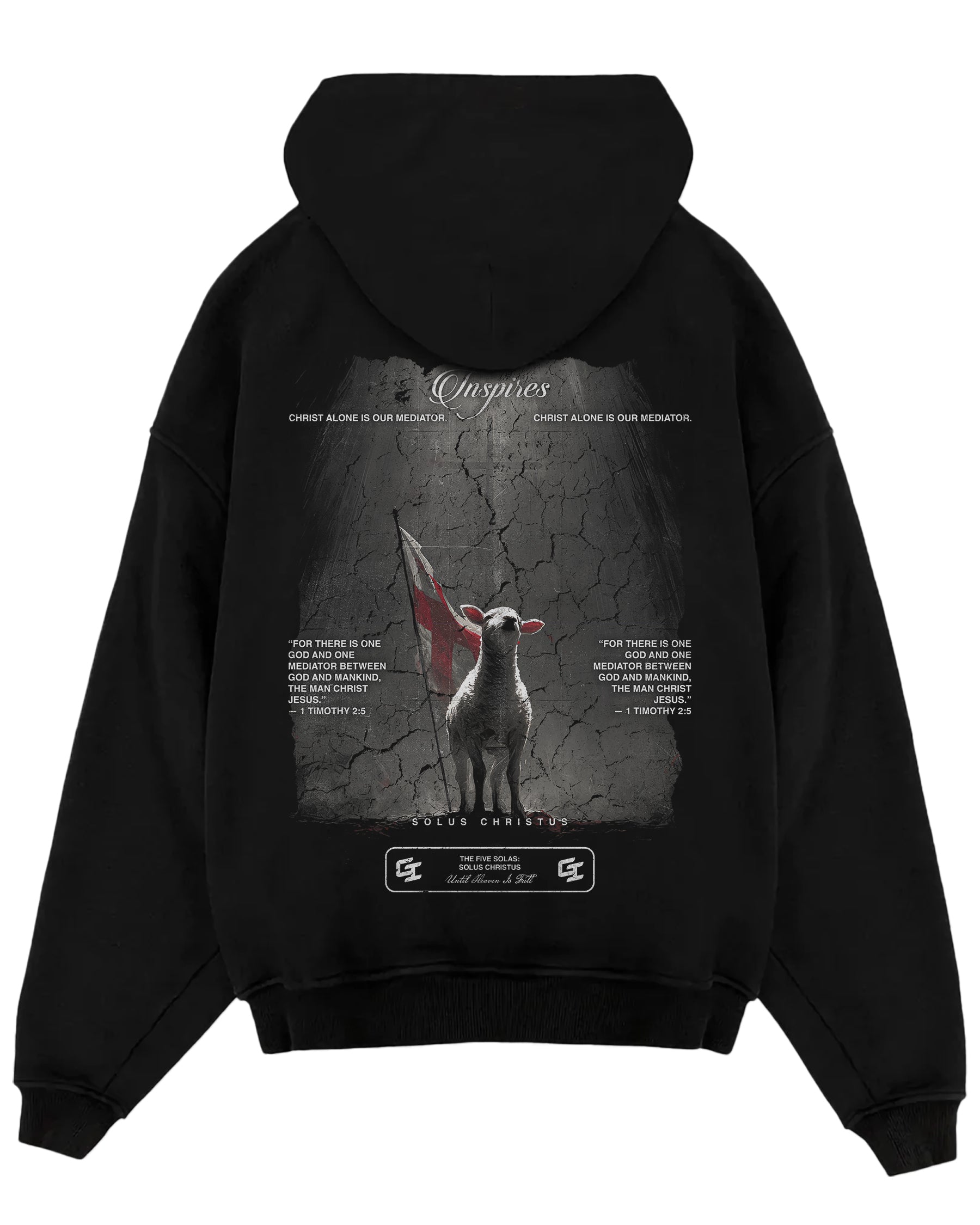 'The Five Solas: Solus Christus' Oversized Hoodie