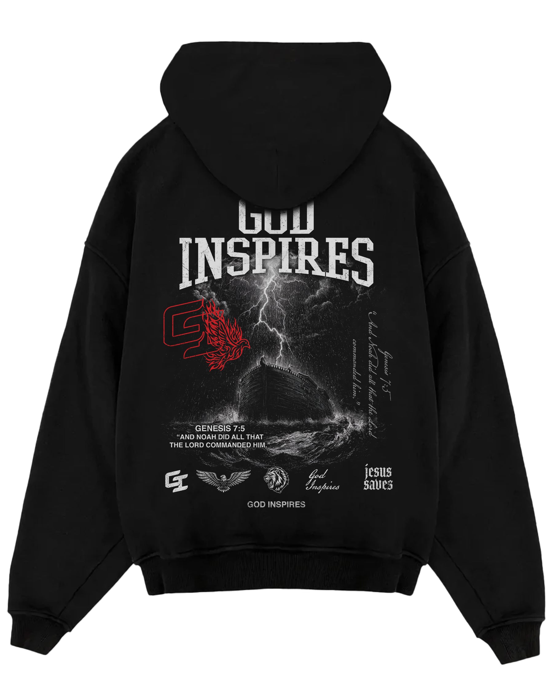 'Noah’s Ark' Oversized Hoodie