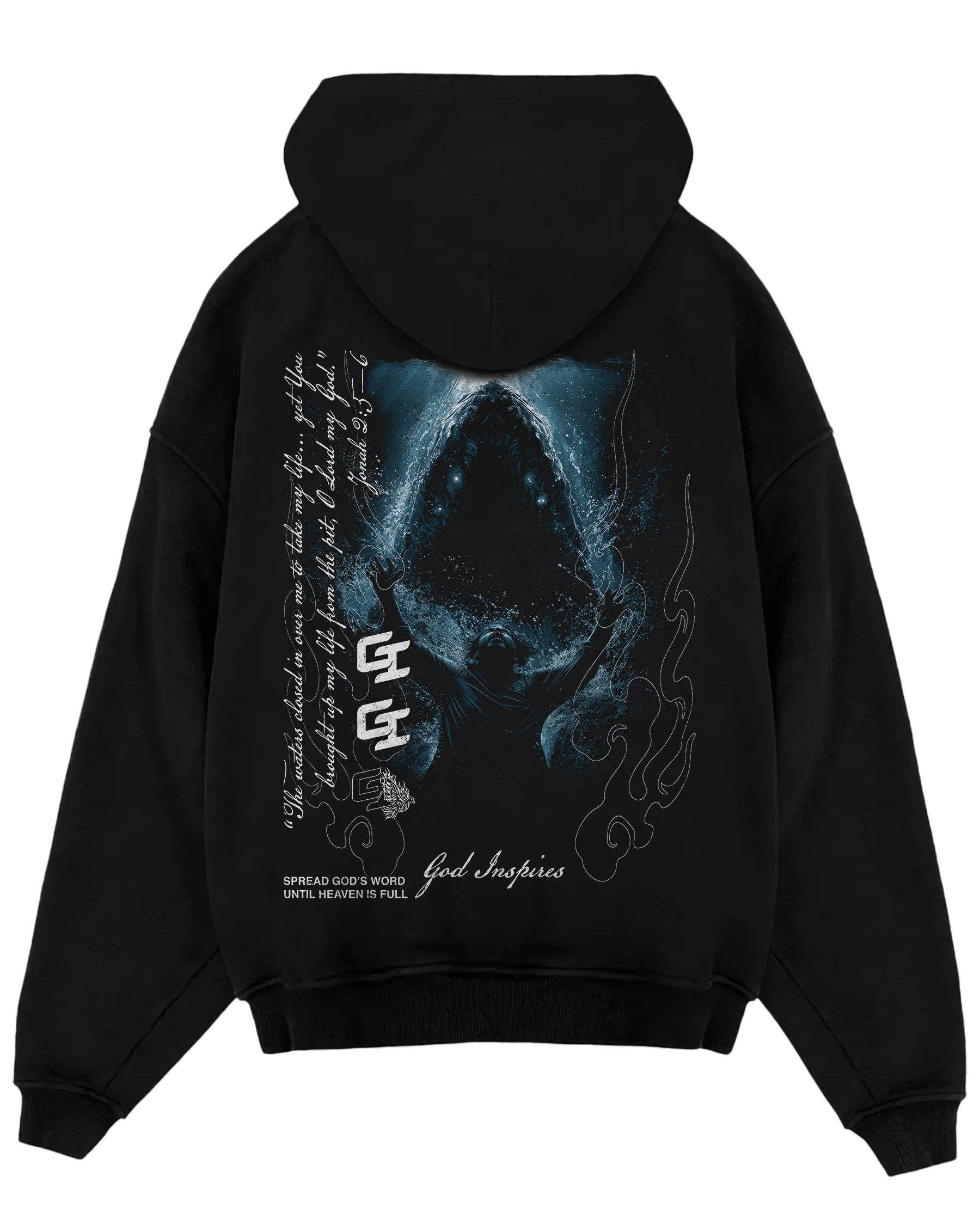 'Jonah and the Whale' Oversized Hoodie