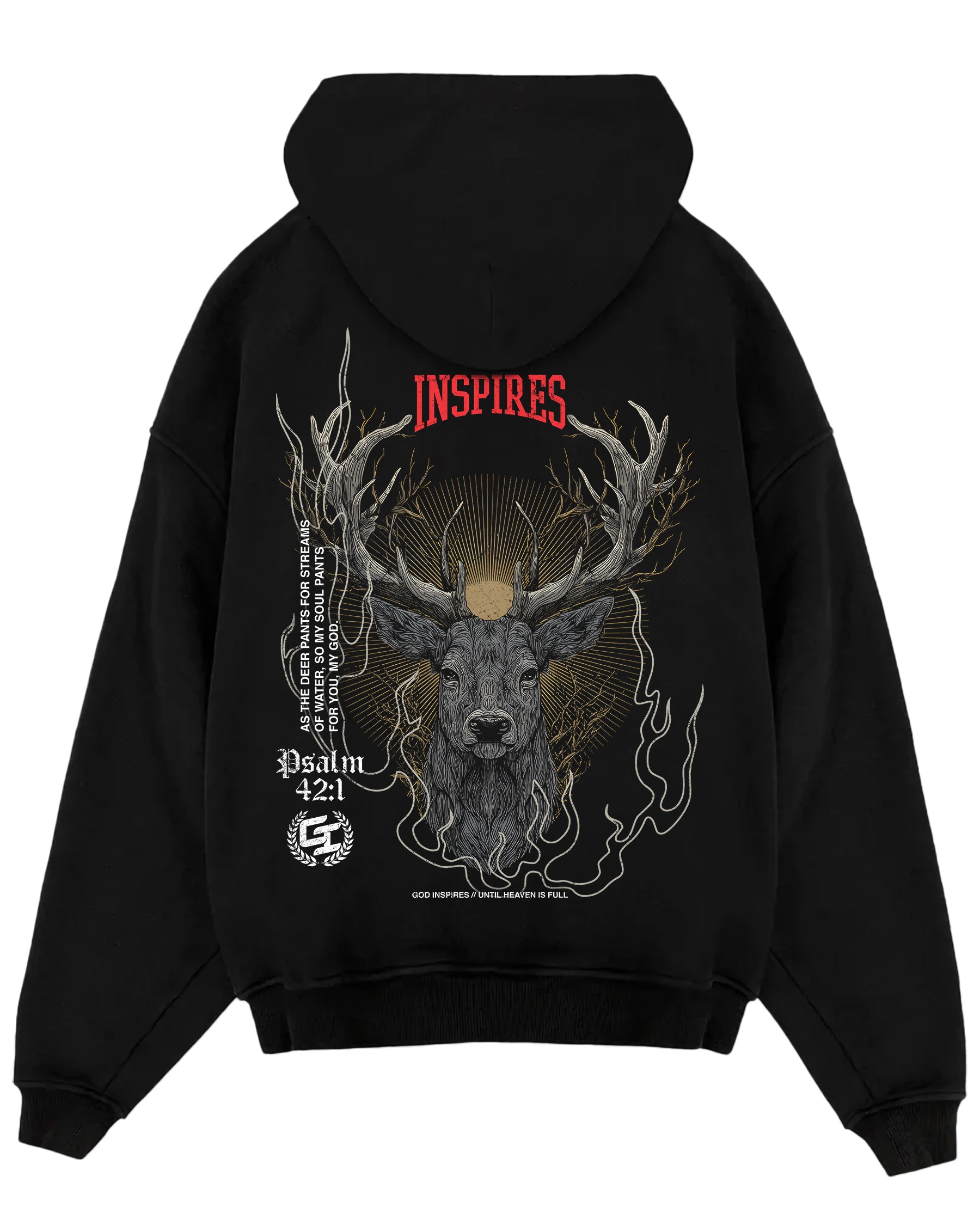 'Deer' Oversized Hoodie