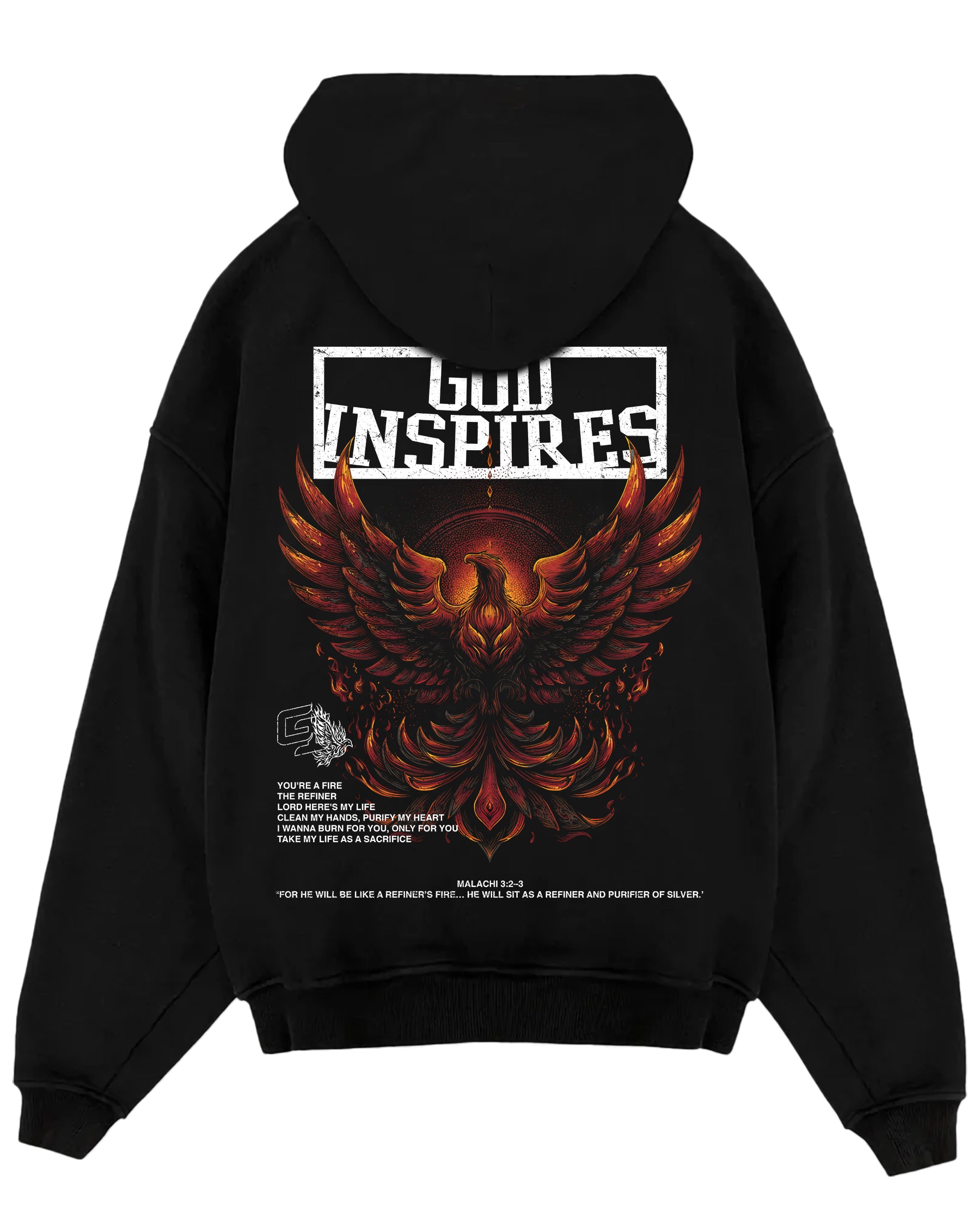 'Phoenix' Oversized Hoodie