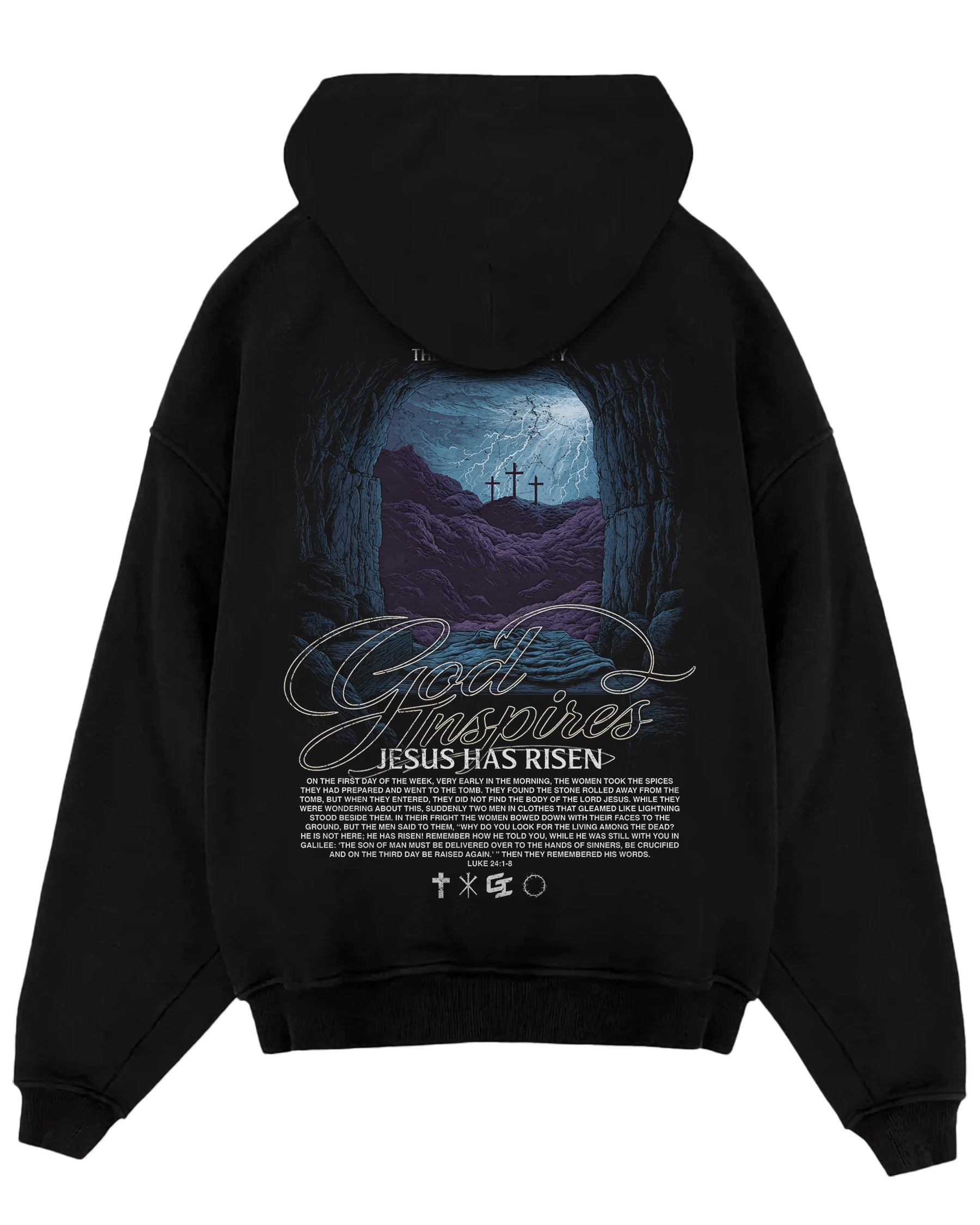 'The Empty Tomb' Oversized Hoodie