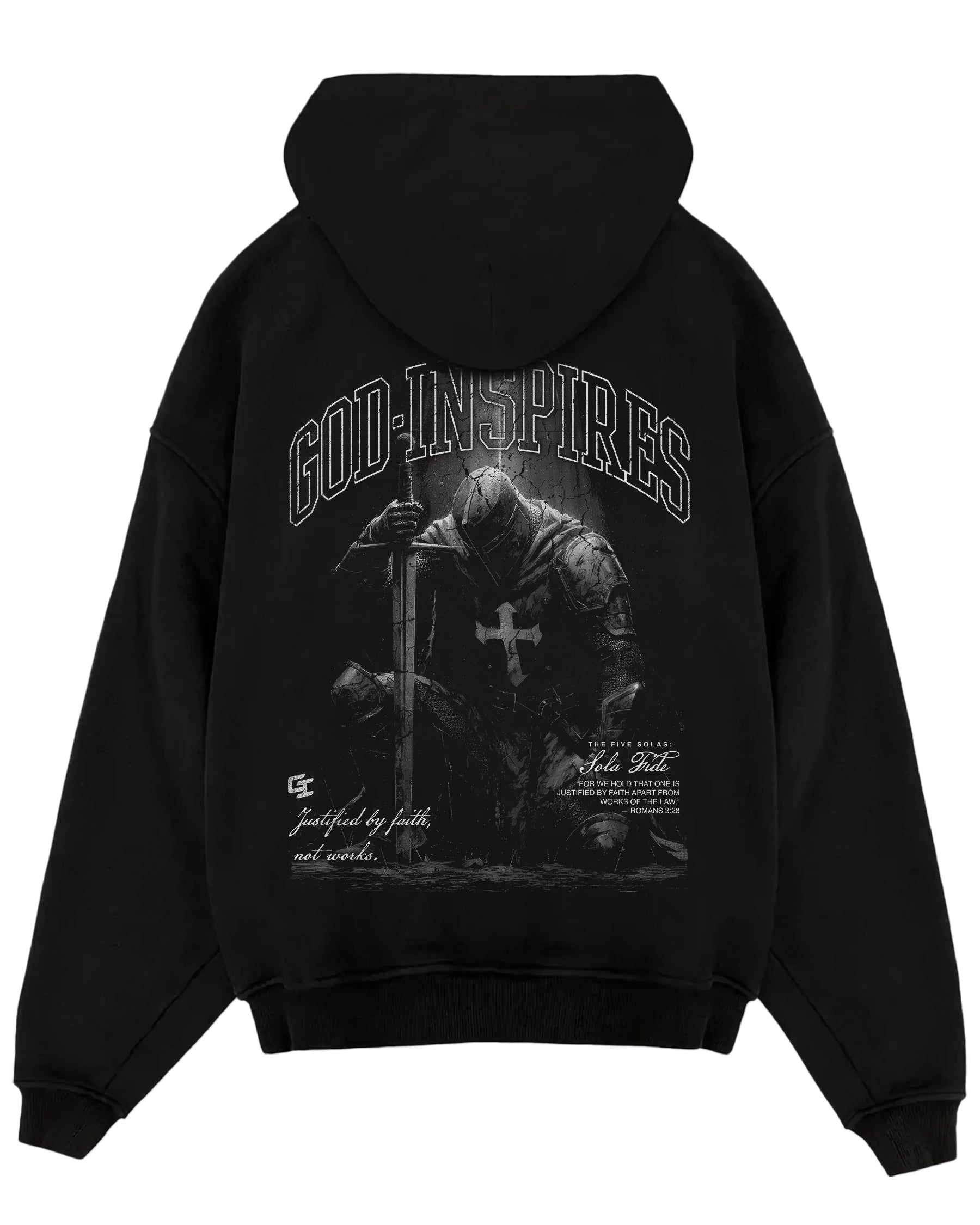 'The Five Solas: Sola Fide' Oversized Hoodie