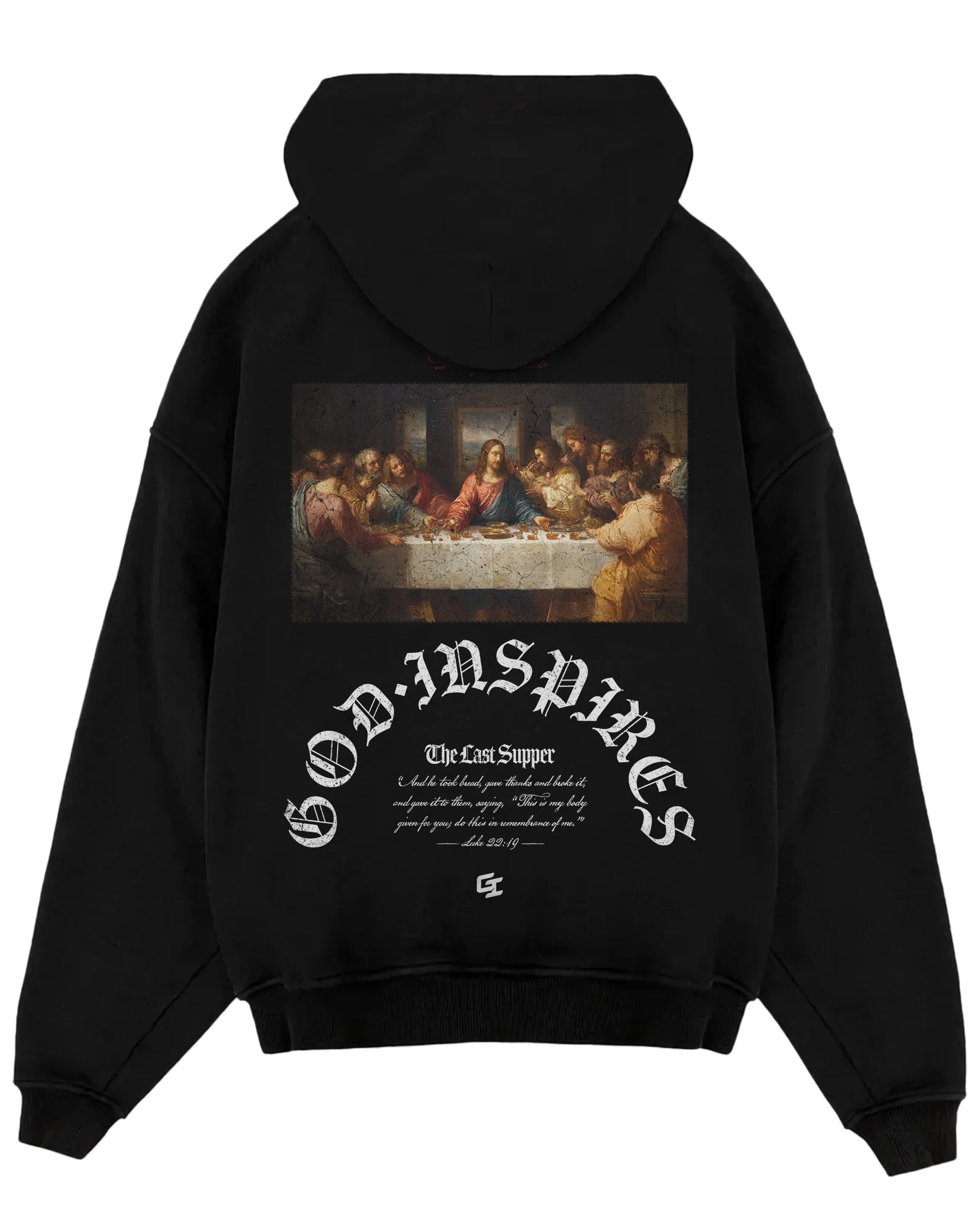 'The Last Supper' Oversized Hoodie