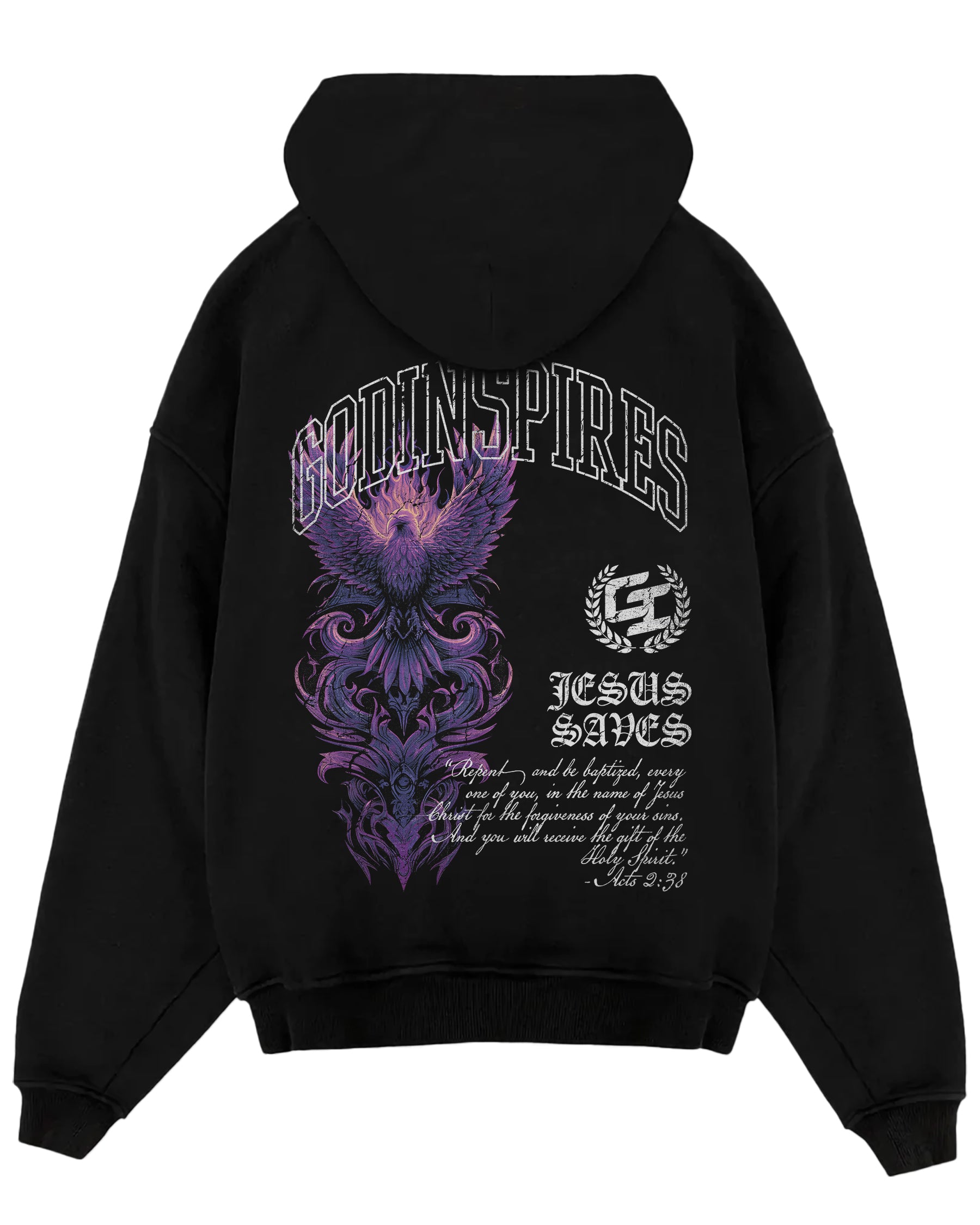 'Holy Ghost' Oversized Hoodie