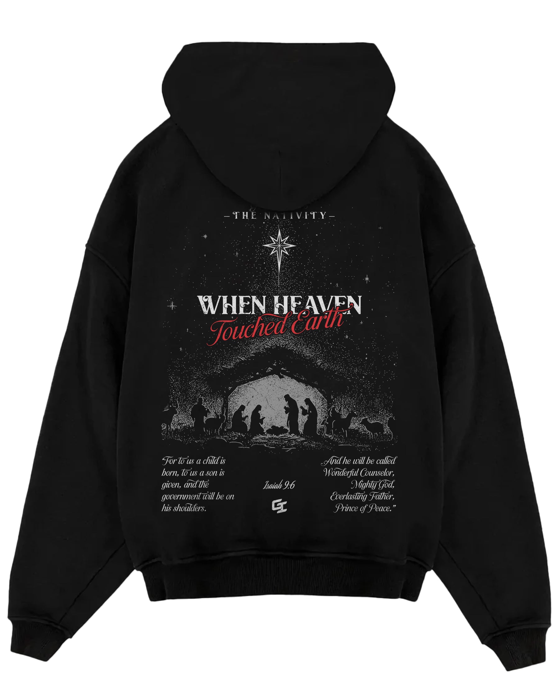 [Christmas Edition] 'The Nativity' Oversized Hoodie
