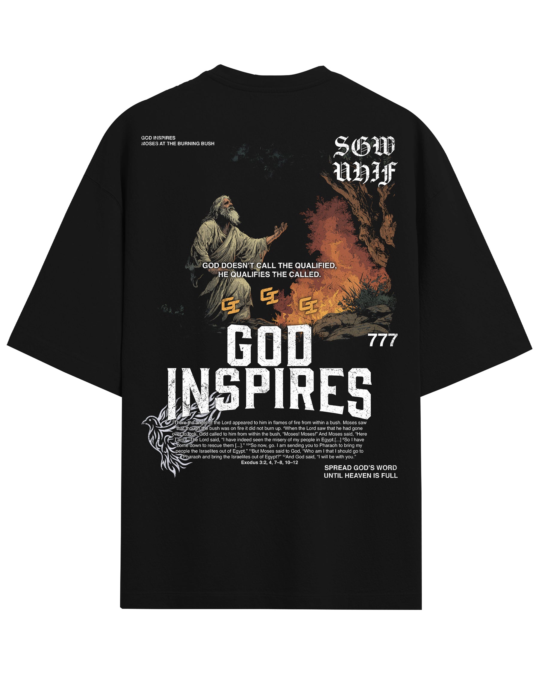 'Moses At The Burning Bush' T-Shirt