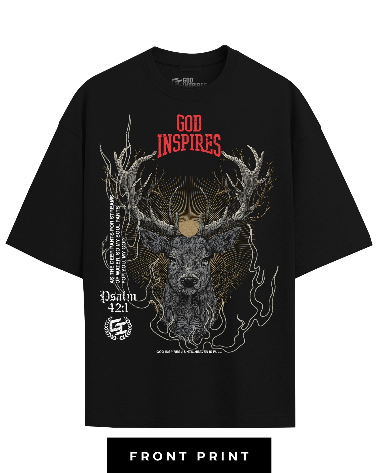 'Deer' T-Shirt - God Inspires