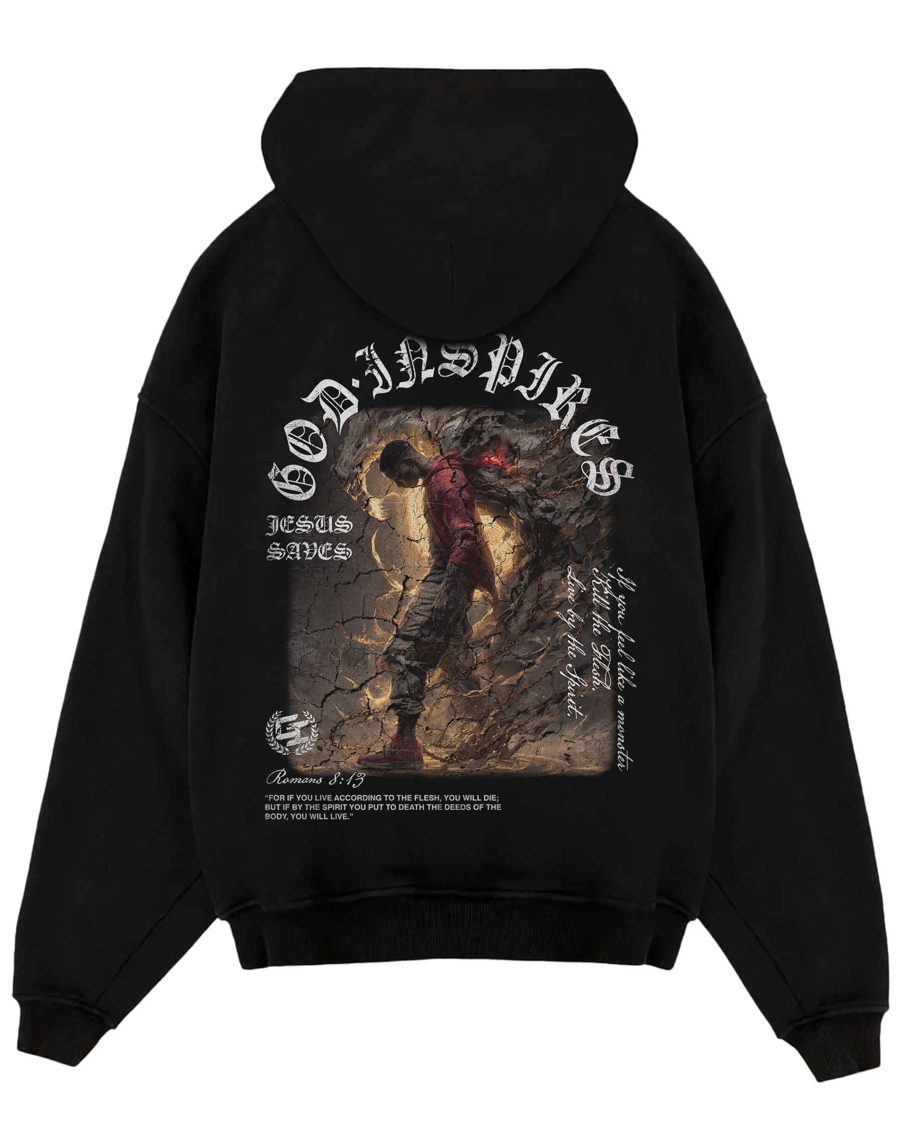 'Monster' Oversized Hoodie