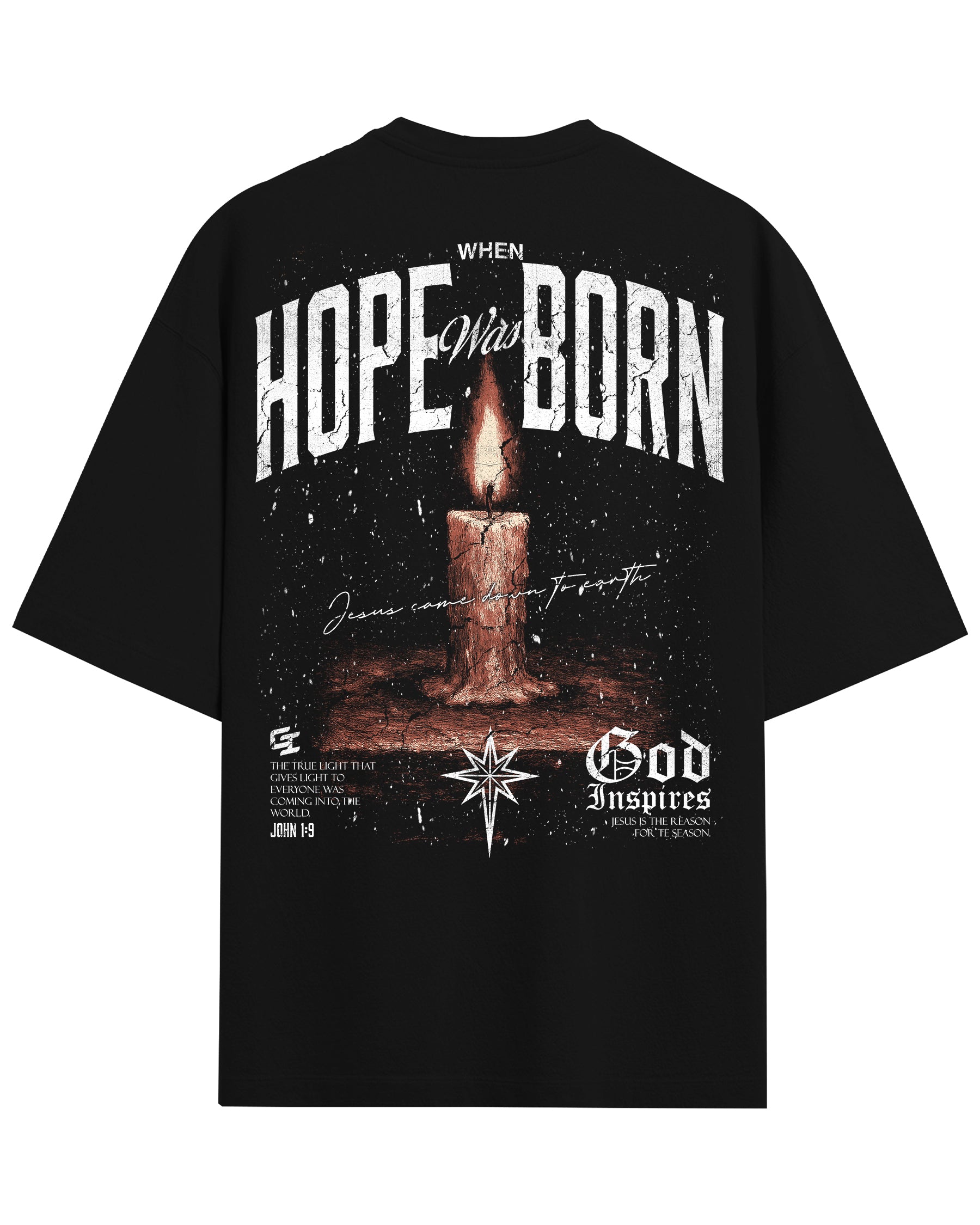 [Christmas Edition] 'Hope Was Born' T-Shirt