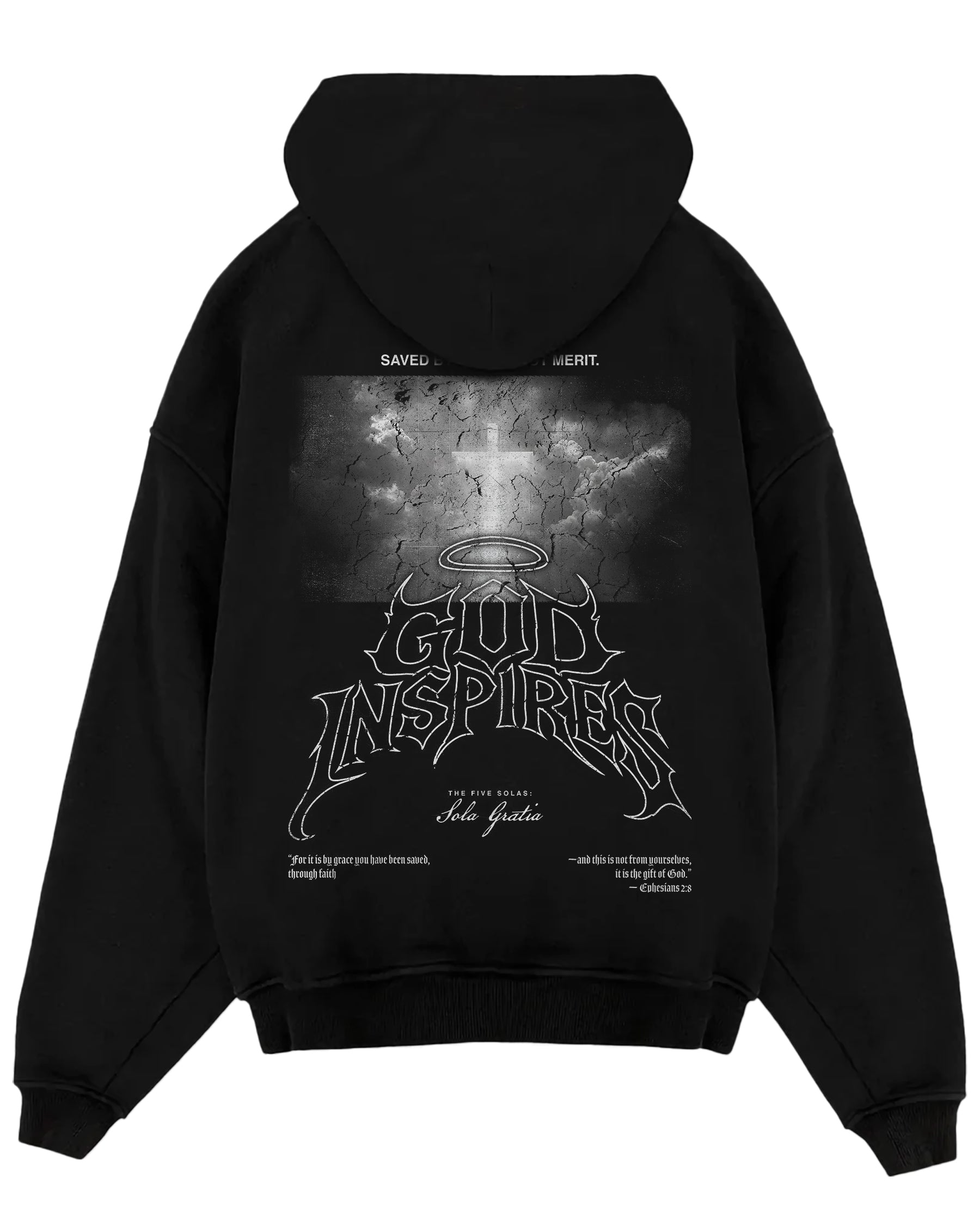 'The Five Solas: Sola Gratia' Oversized Hoodie