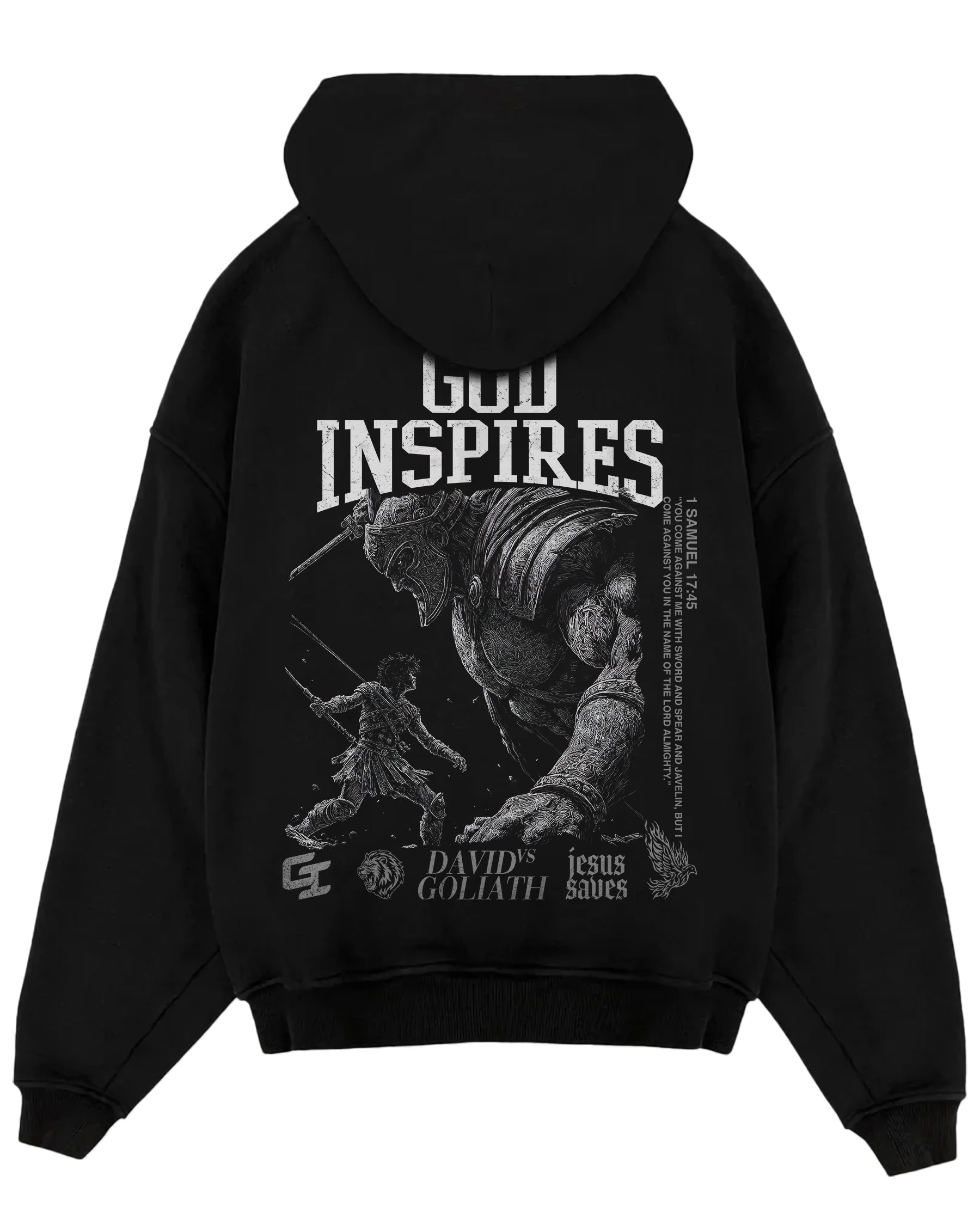 'David vs Goliath' Oversized Hoodie
