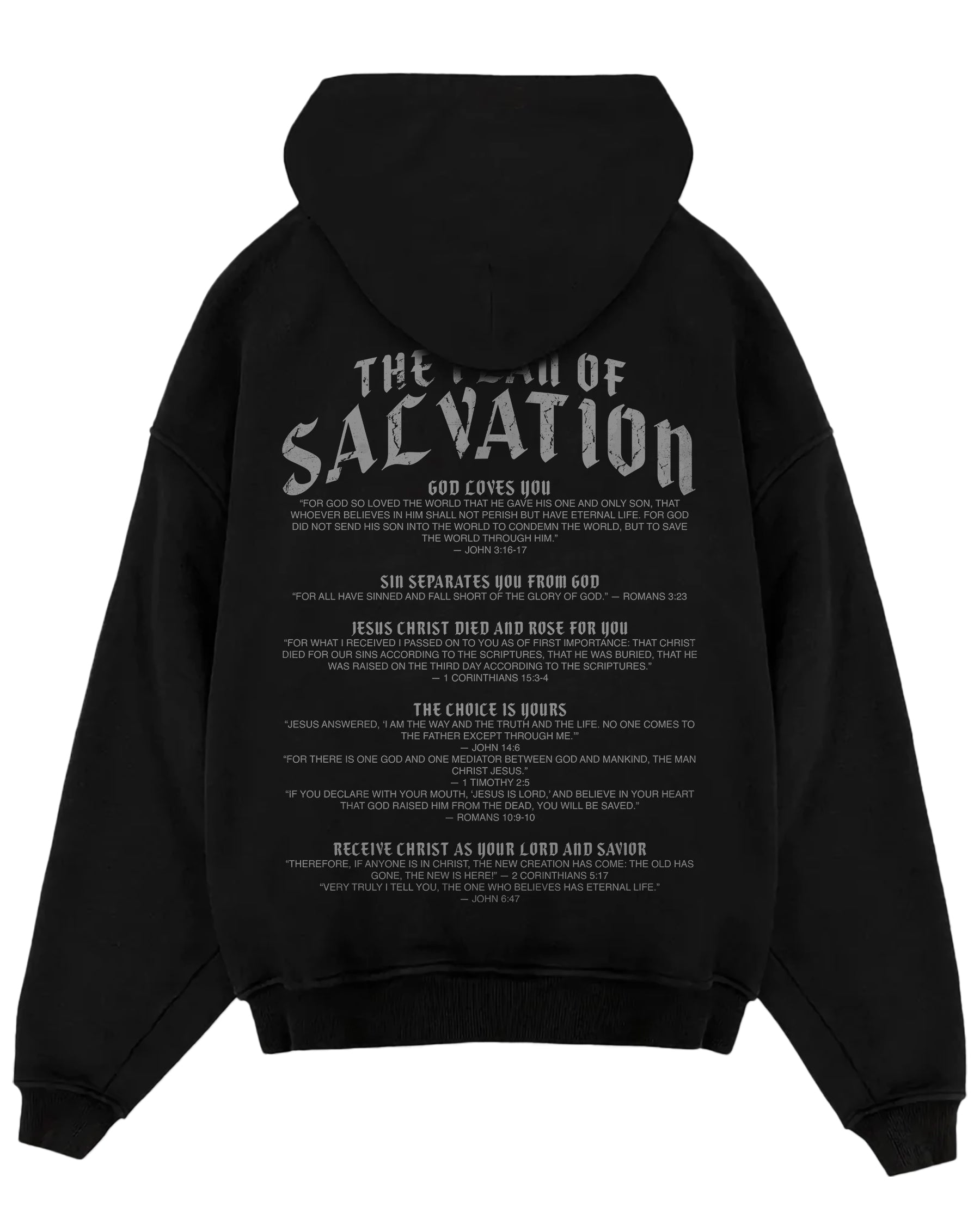 'The Plan of Salvation' Oversized Hoodie