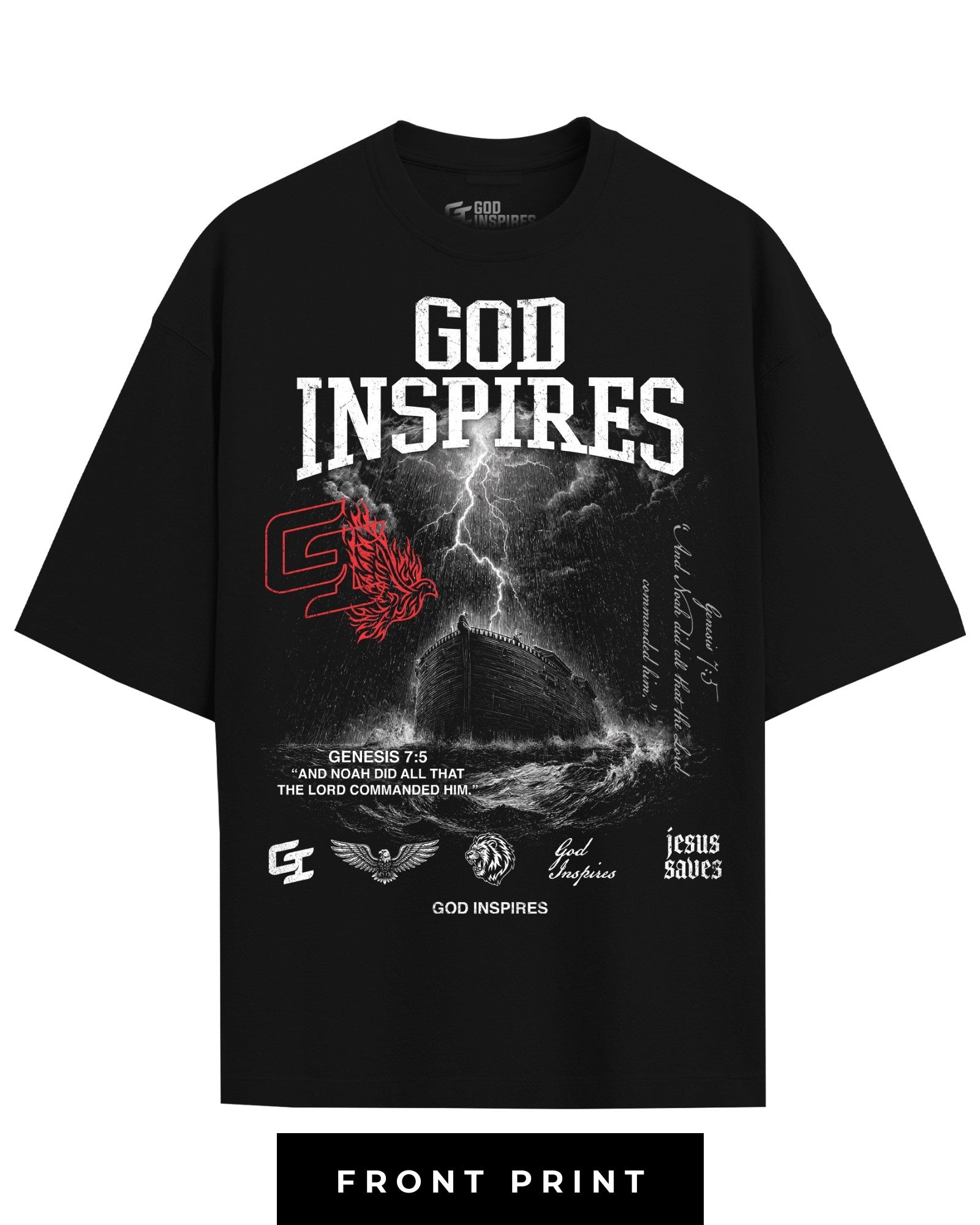 'Noah's Ark' T-Shirt - God Inspires