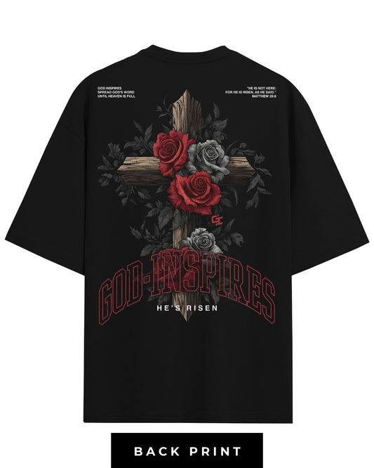 'He's Risen' T-Shirt - God Inspires