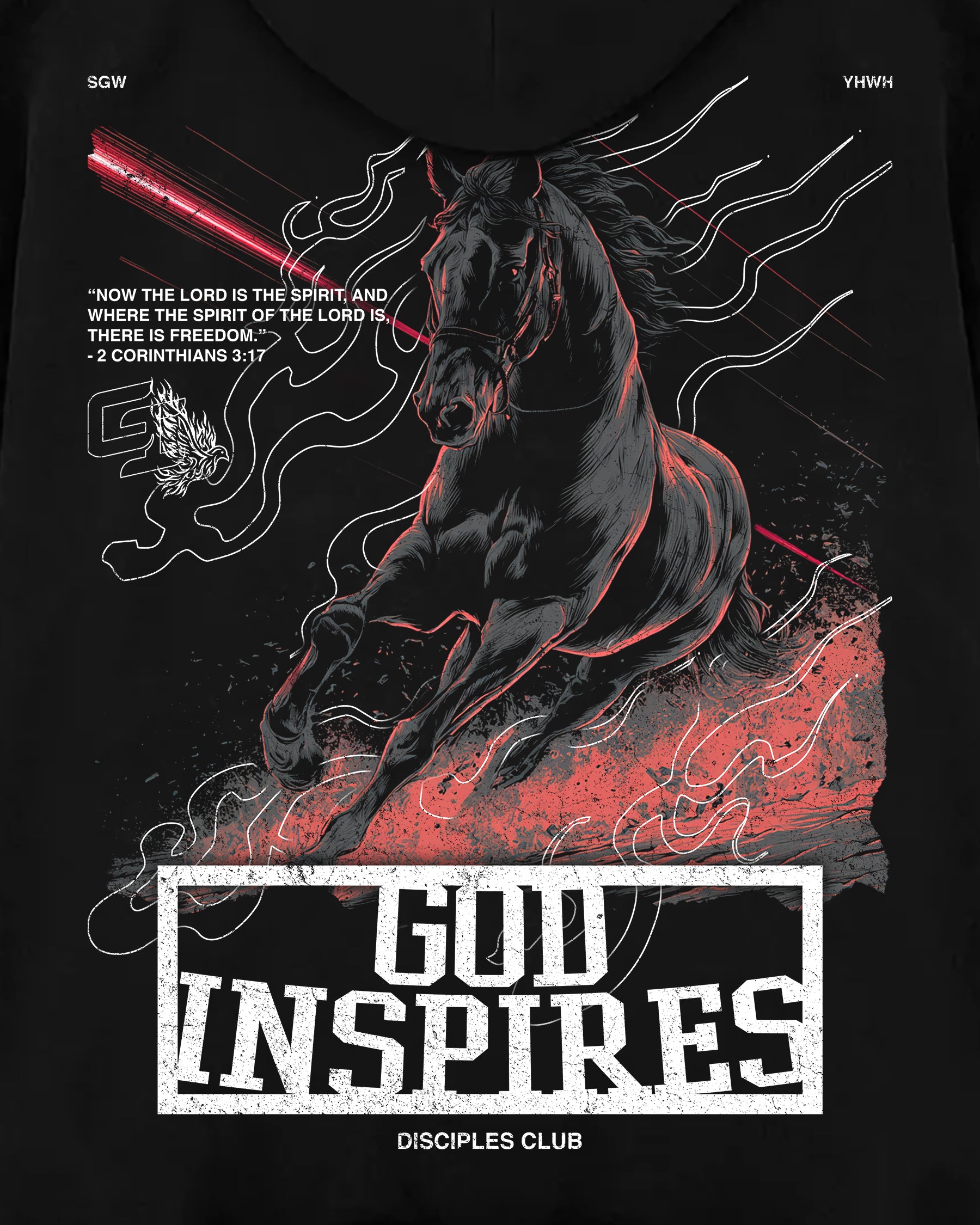 'Horse' Oversized Hoodie