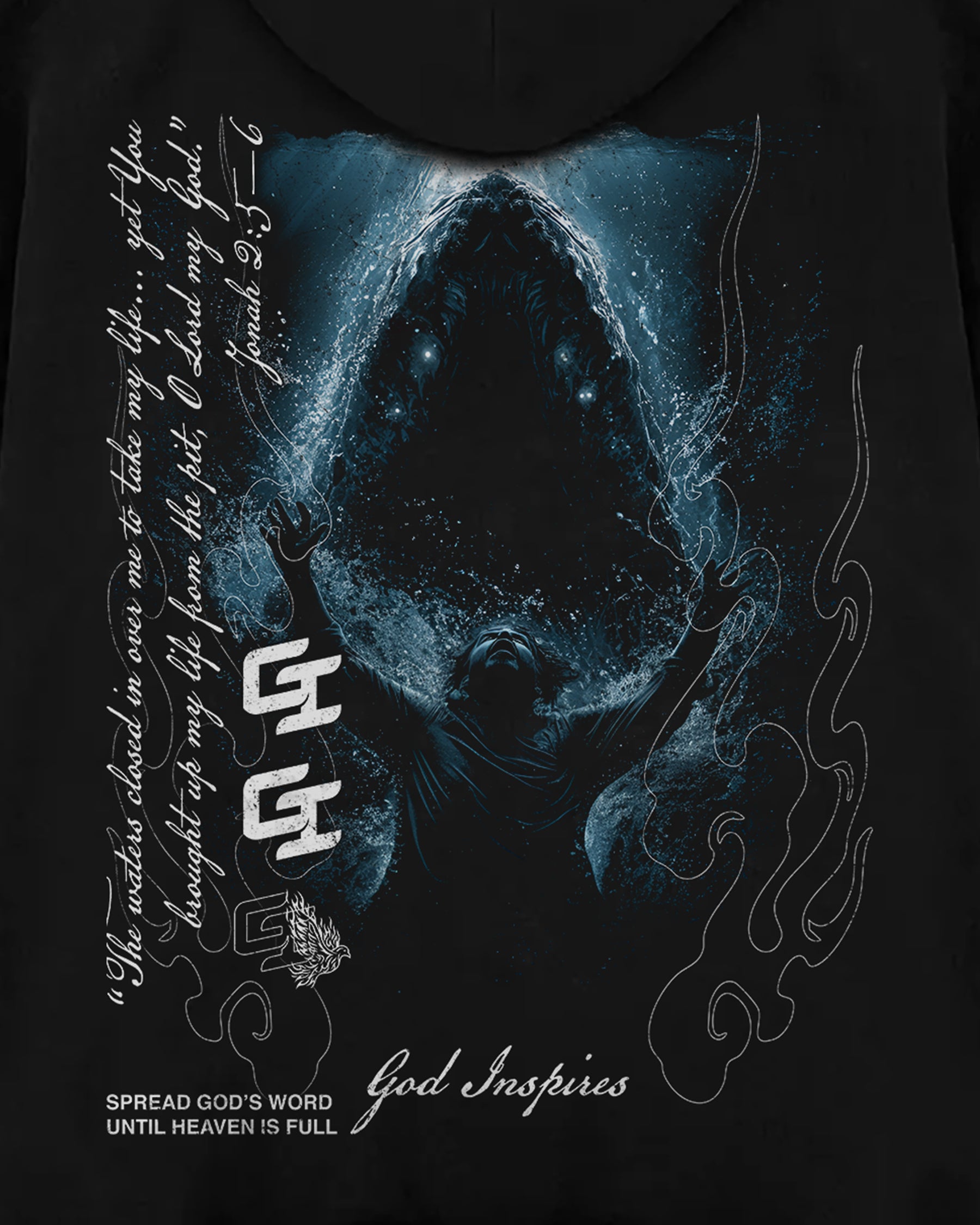 'Jonah and the Whale' Oversized Hoodie