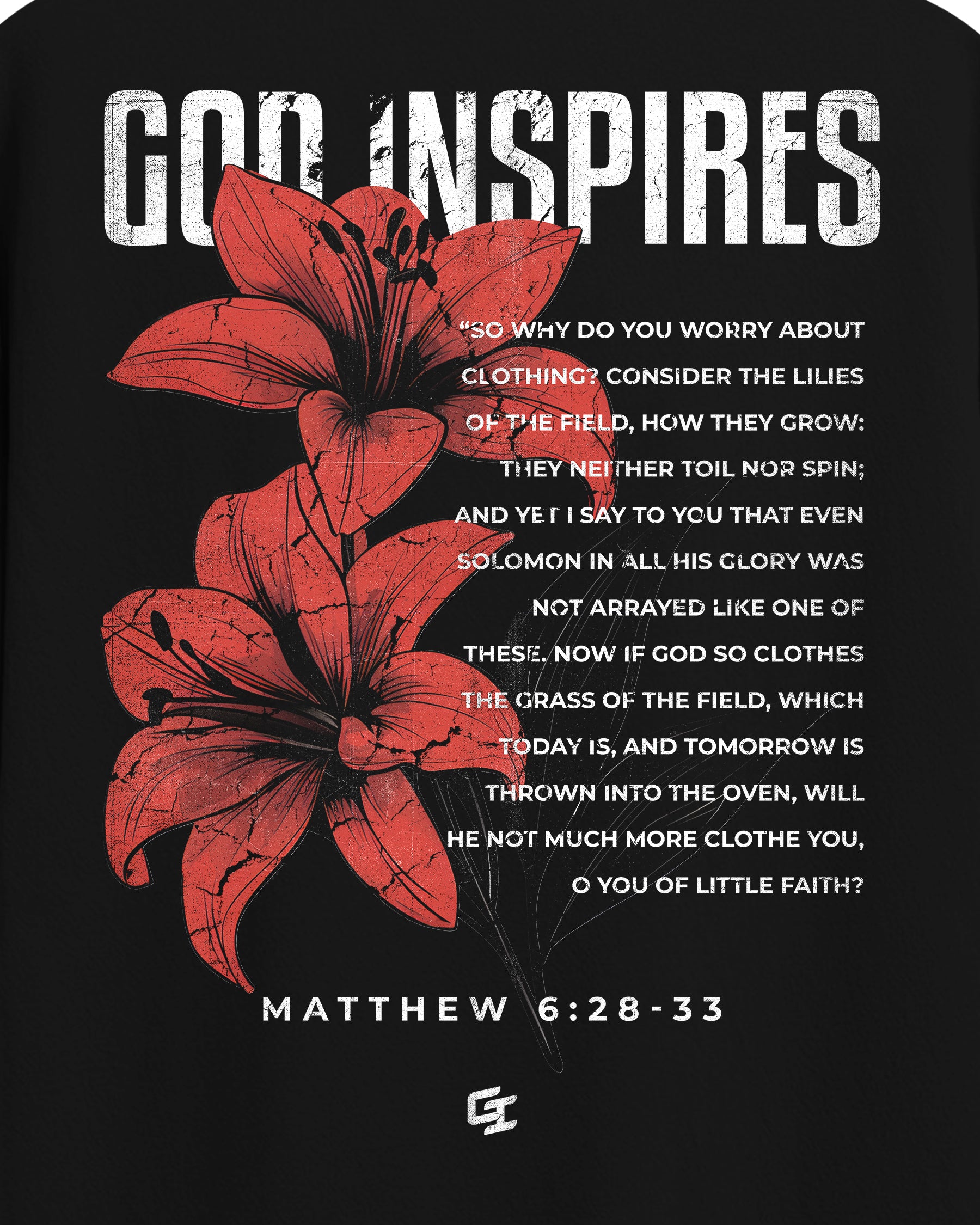 'More Than The Lilies' T-Shirt