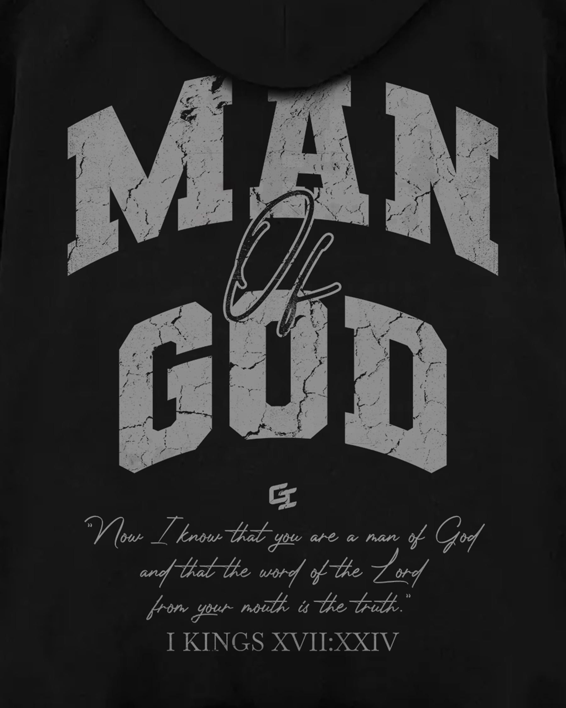 'Man of God' Oversized Hoodie