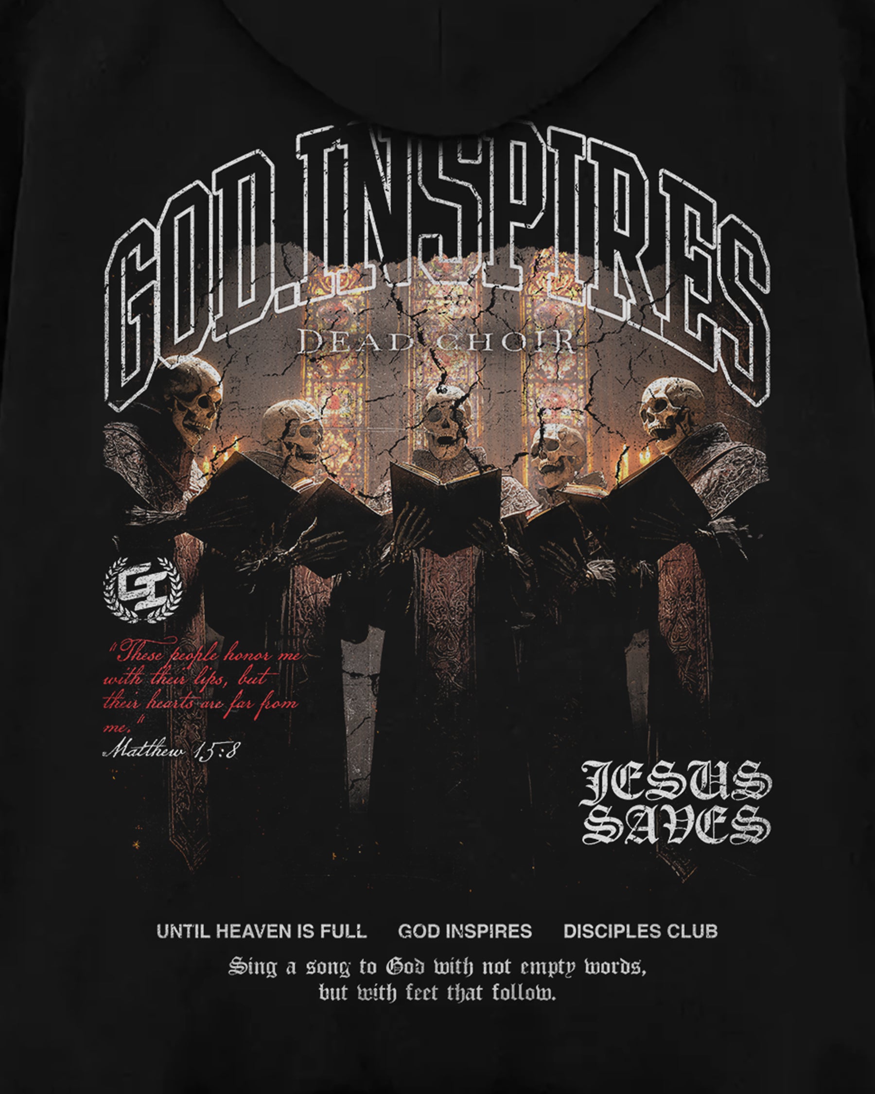 'Dead Choir' Oversized Hoodie