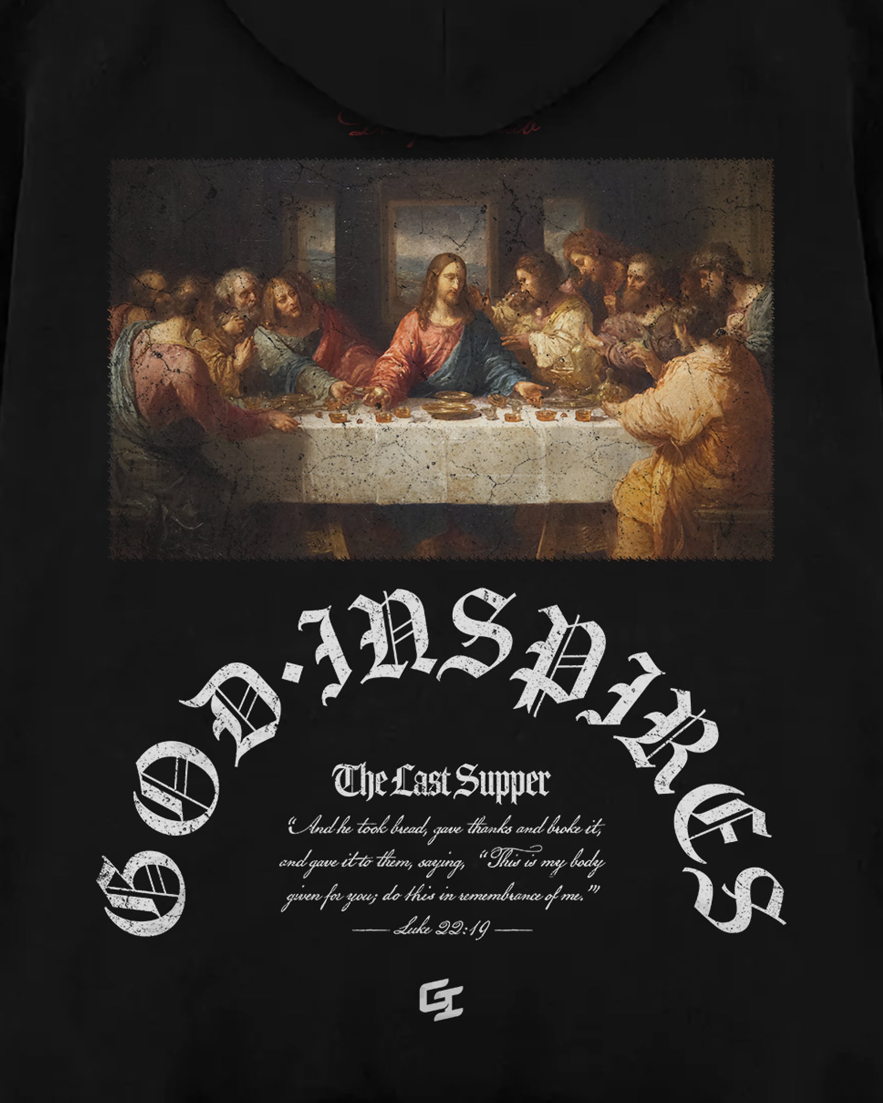 'The Last Supper' Oversized Hoodie