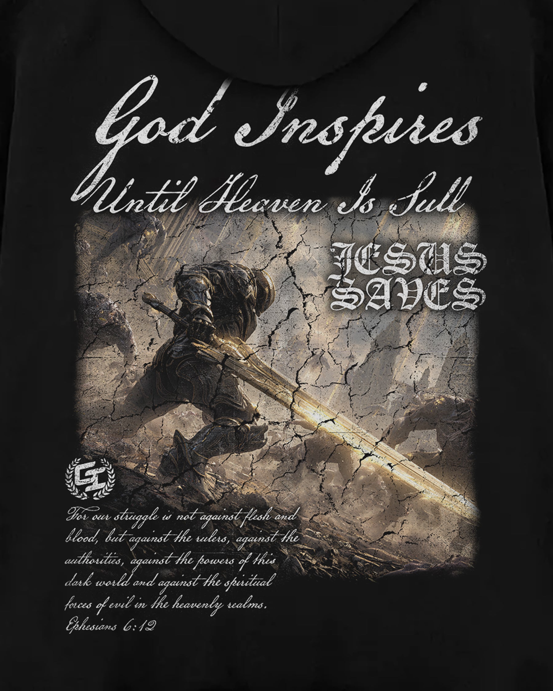 'Against The Darkness' Oversized Hoodie