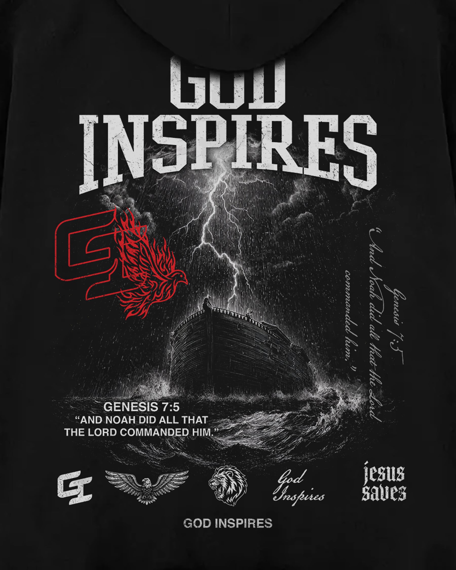 'Noah’s Ark' Oversized Hoodie