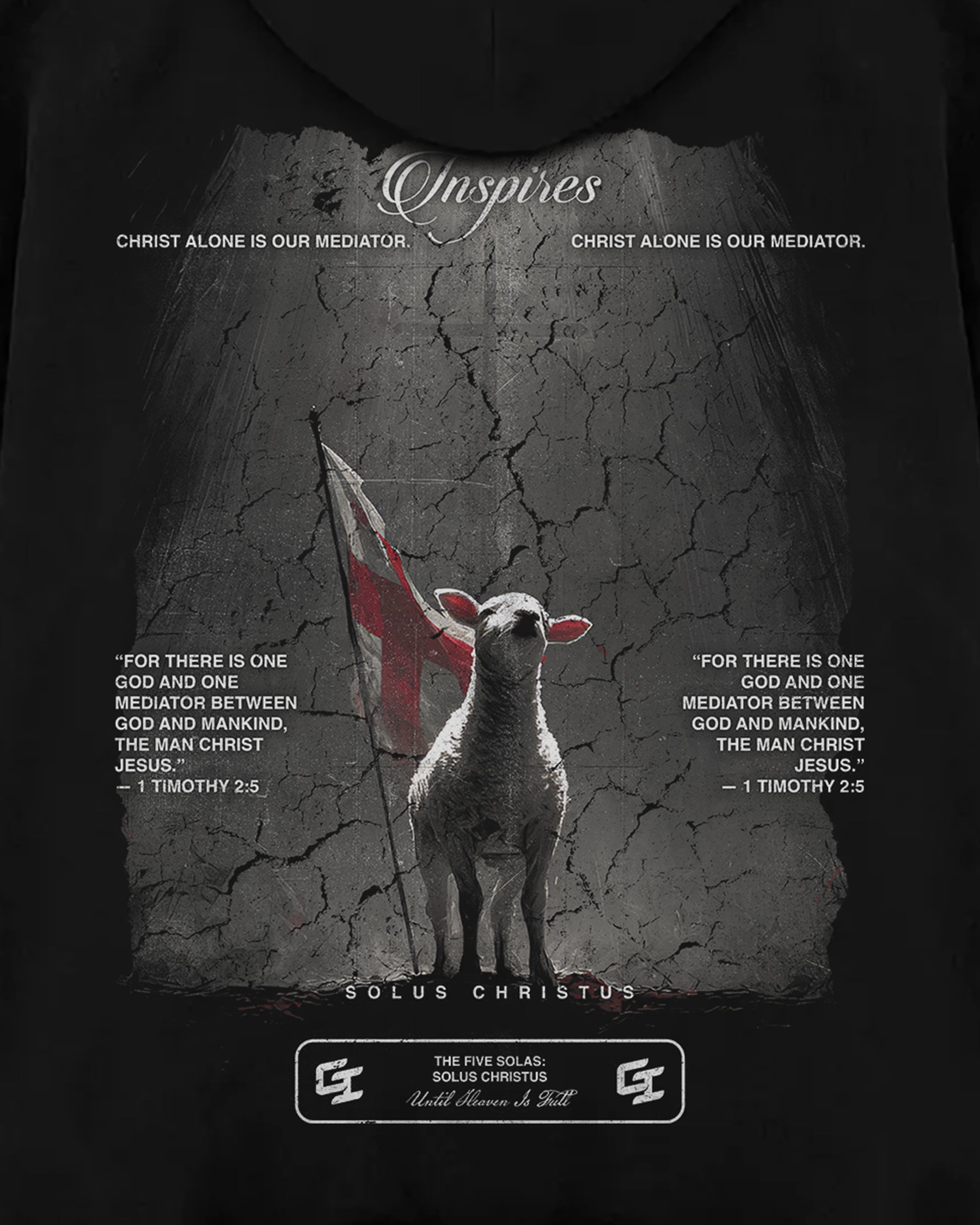 'The Five Solas: Solus Christus' Oversized Hoodie