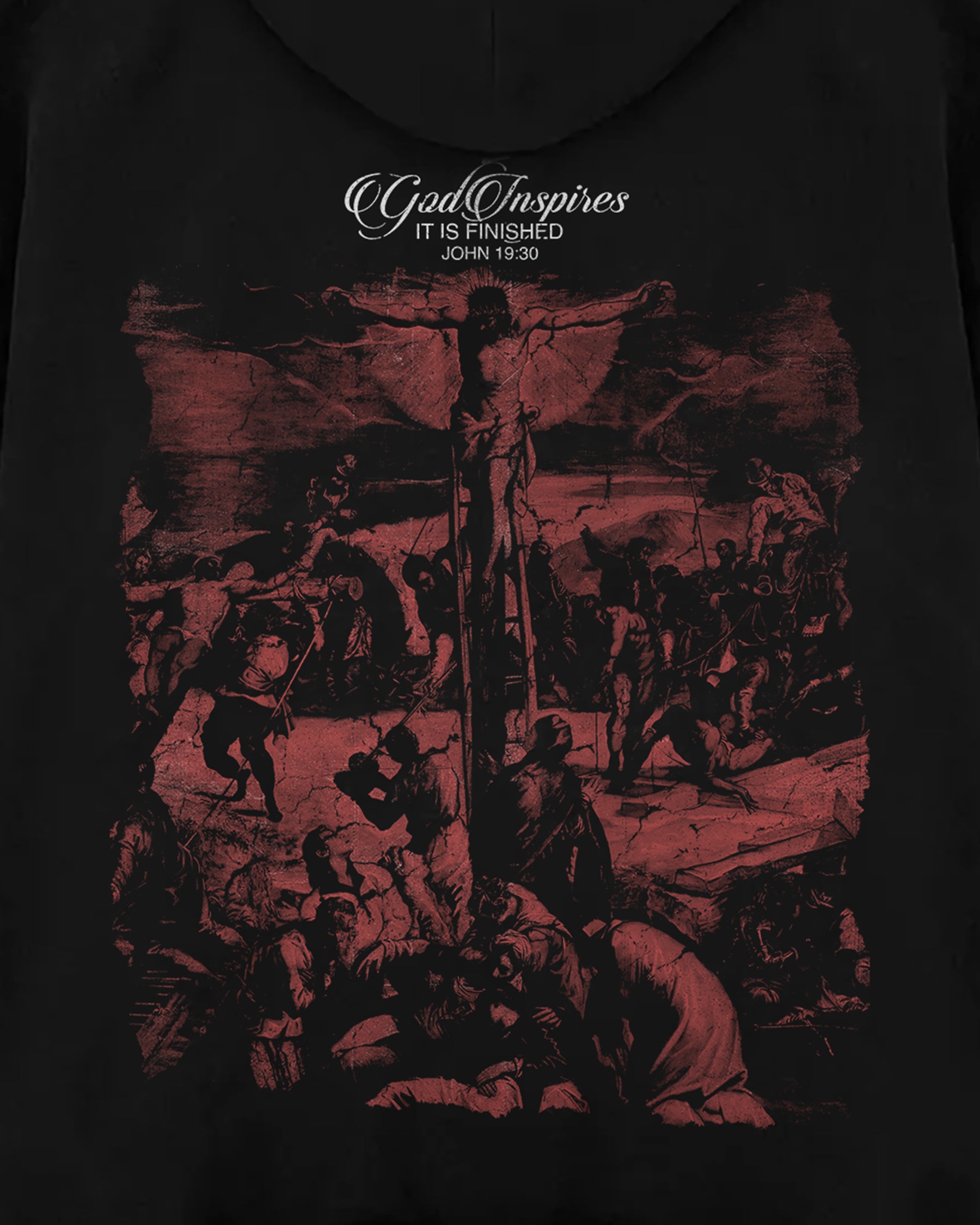 'It Is Finished' Oversized Hoodie