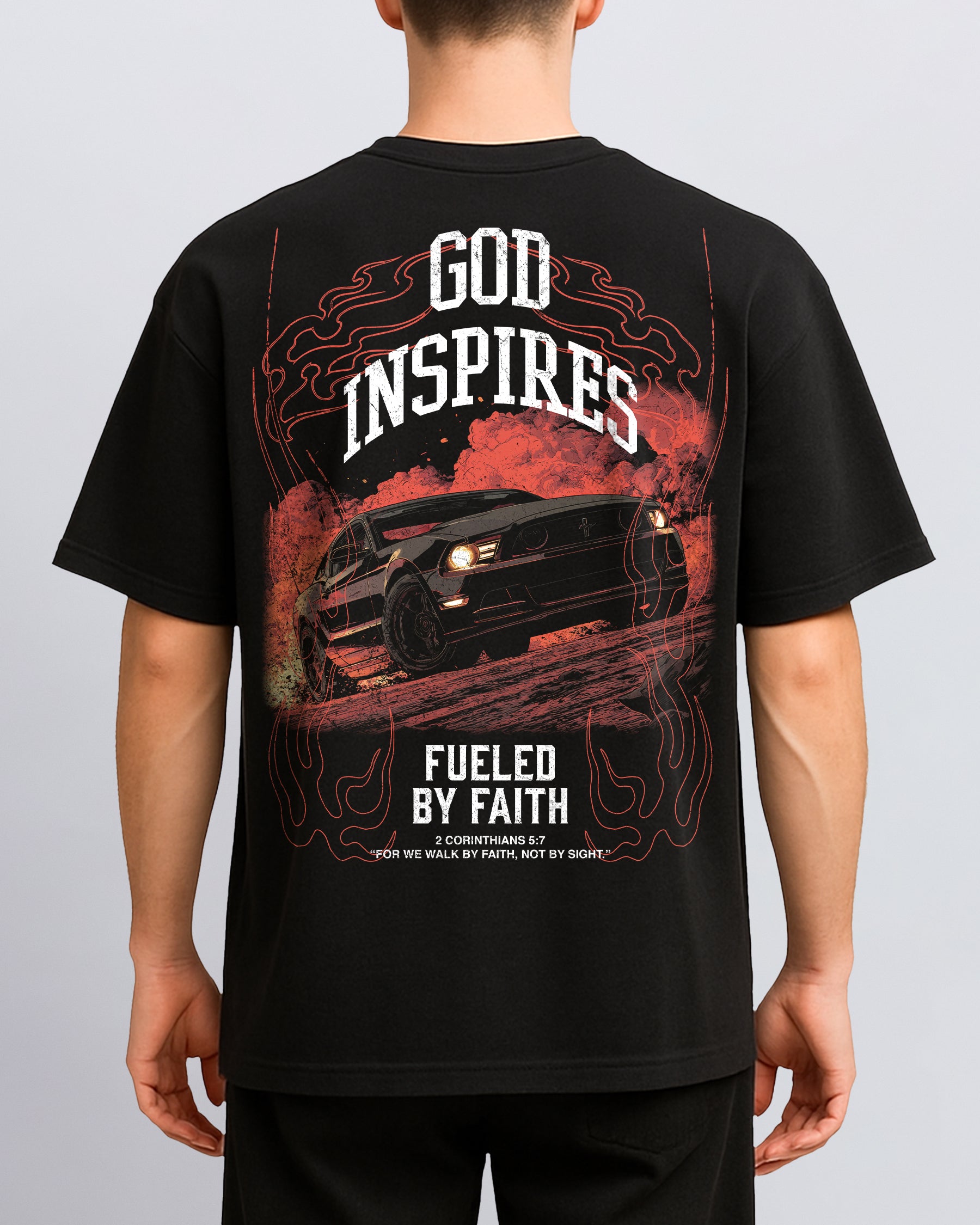 Cars '2011 Ford Mustang GT' Back T-Shirt