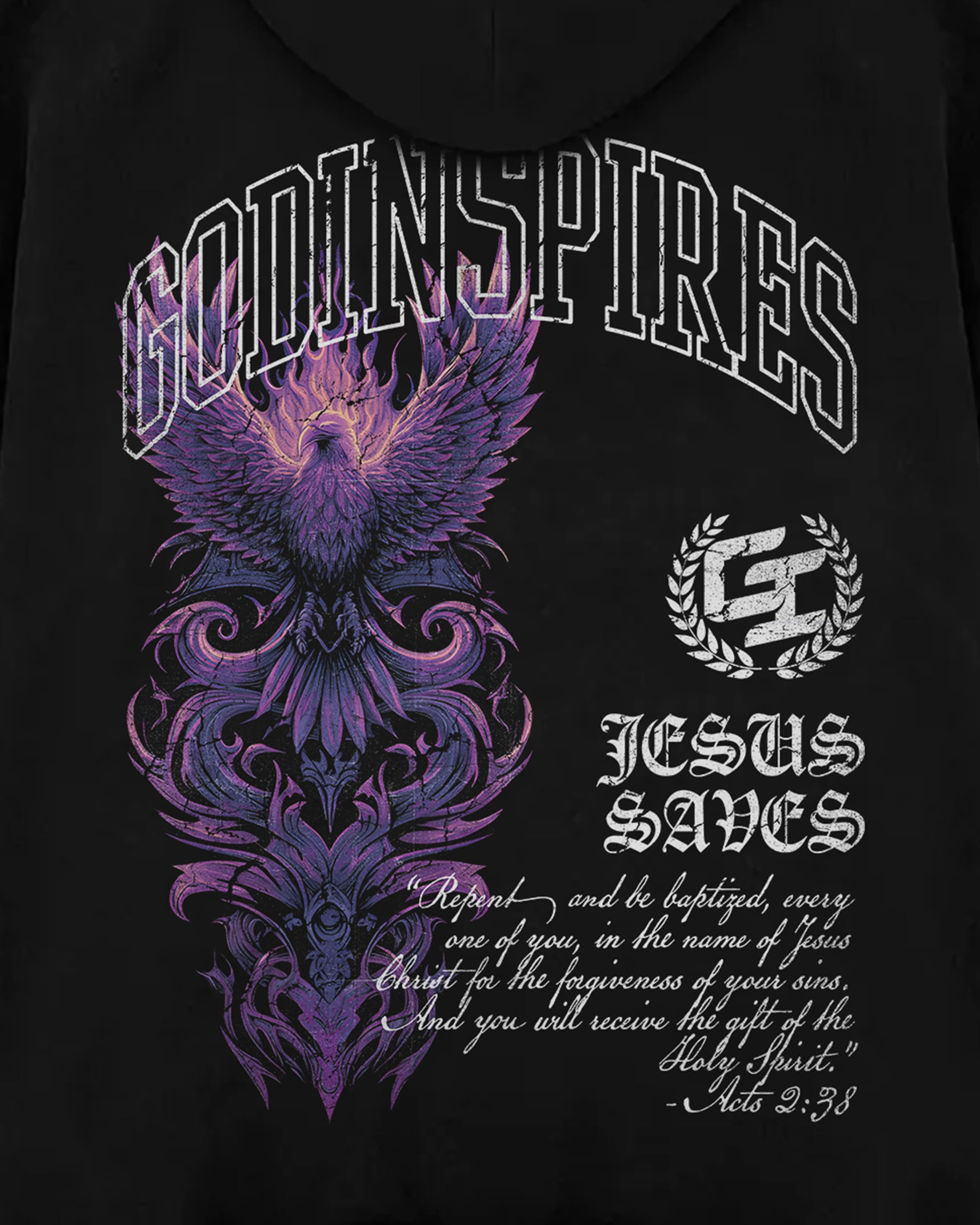 'Holy Ghost' Oversized Hoodie