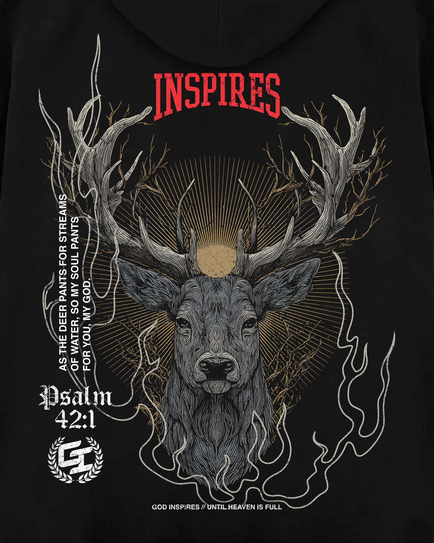 'Deer' Oversized Hoodie