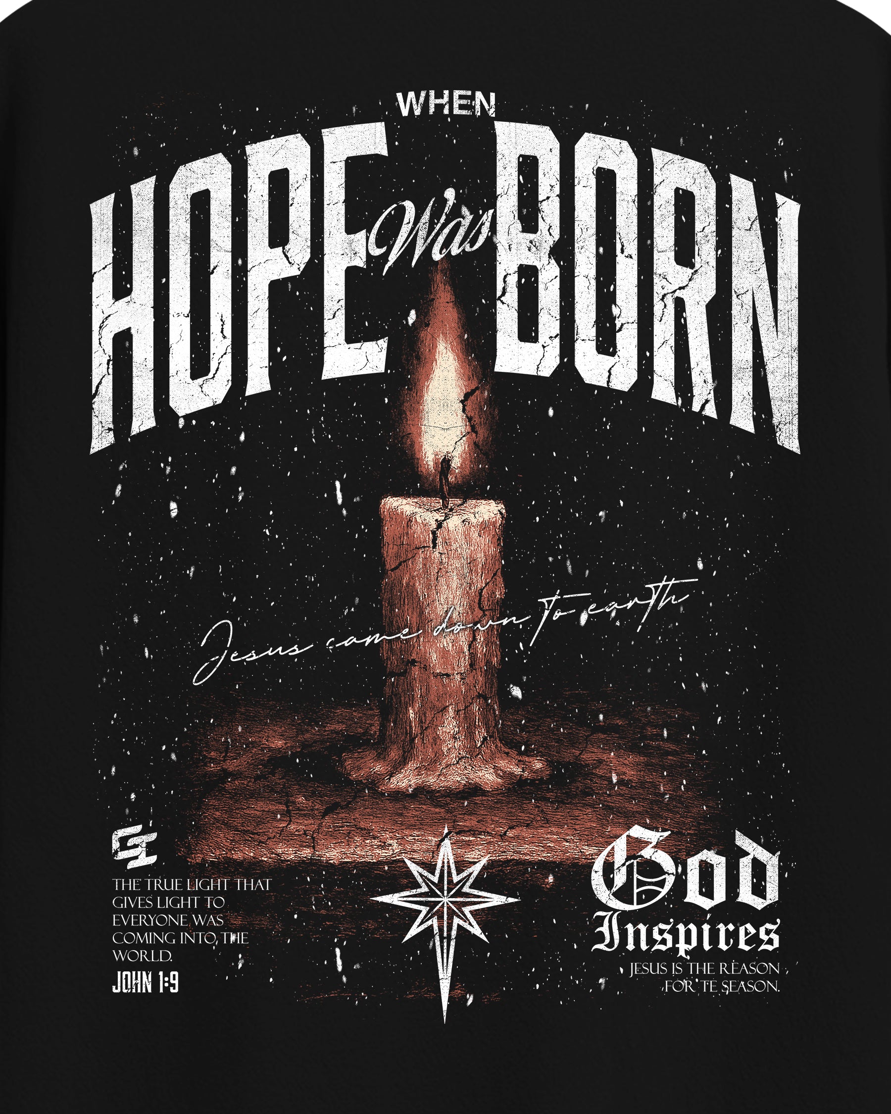 [Christmas Edition] 'Hope Was Born' T-Shirt