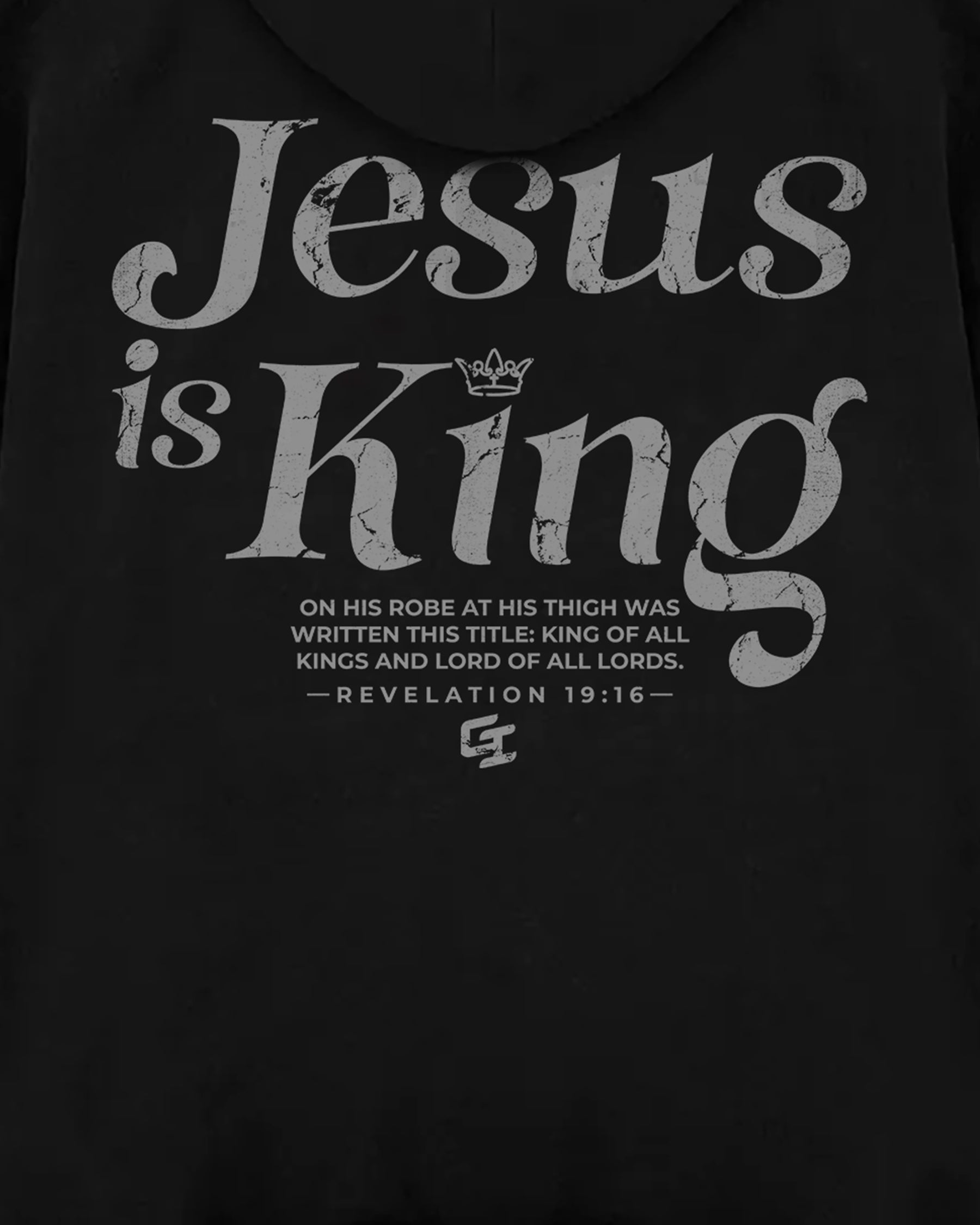 'Jesus Is King' Oversized Hoodie