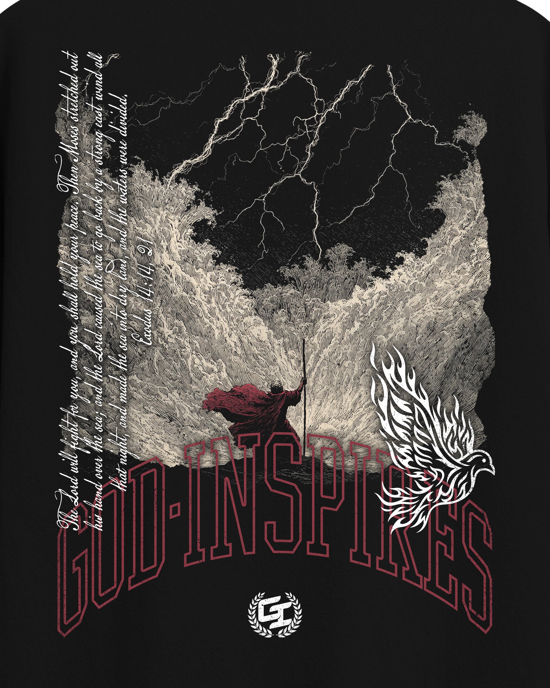 'Moses Parting the Red Sea' T-Shirt