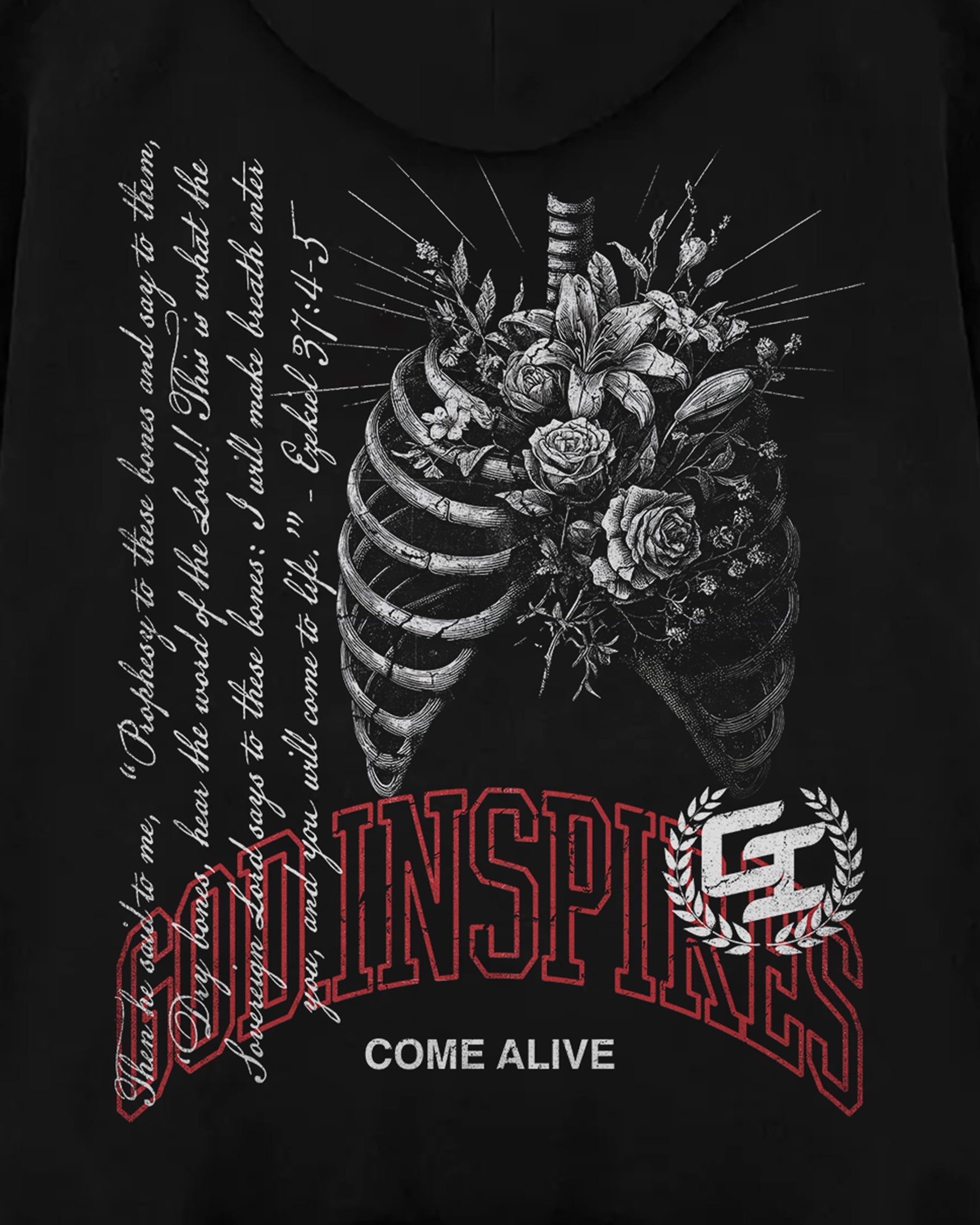 'Come Alive' Oversized Hoodie