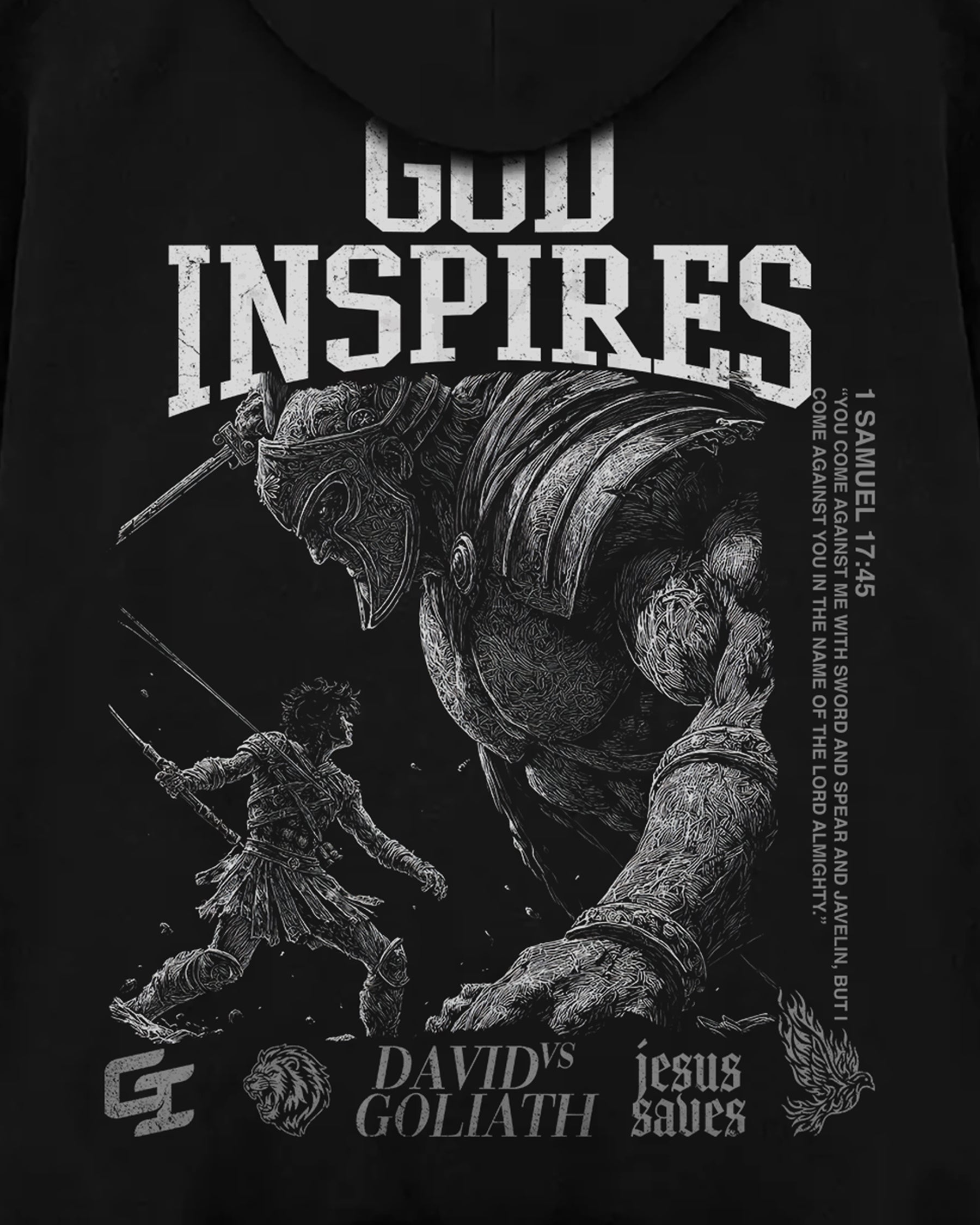 'David vs Goliath' Oversized Hoodie