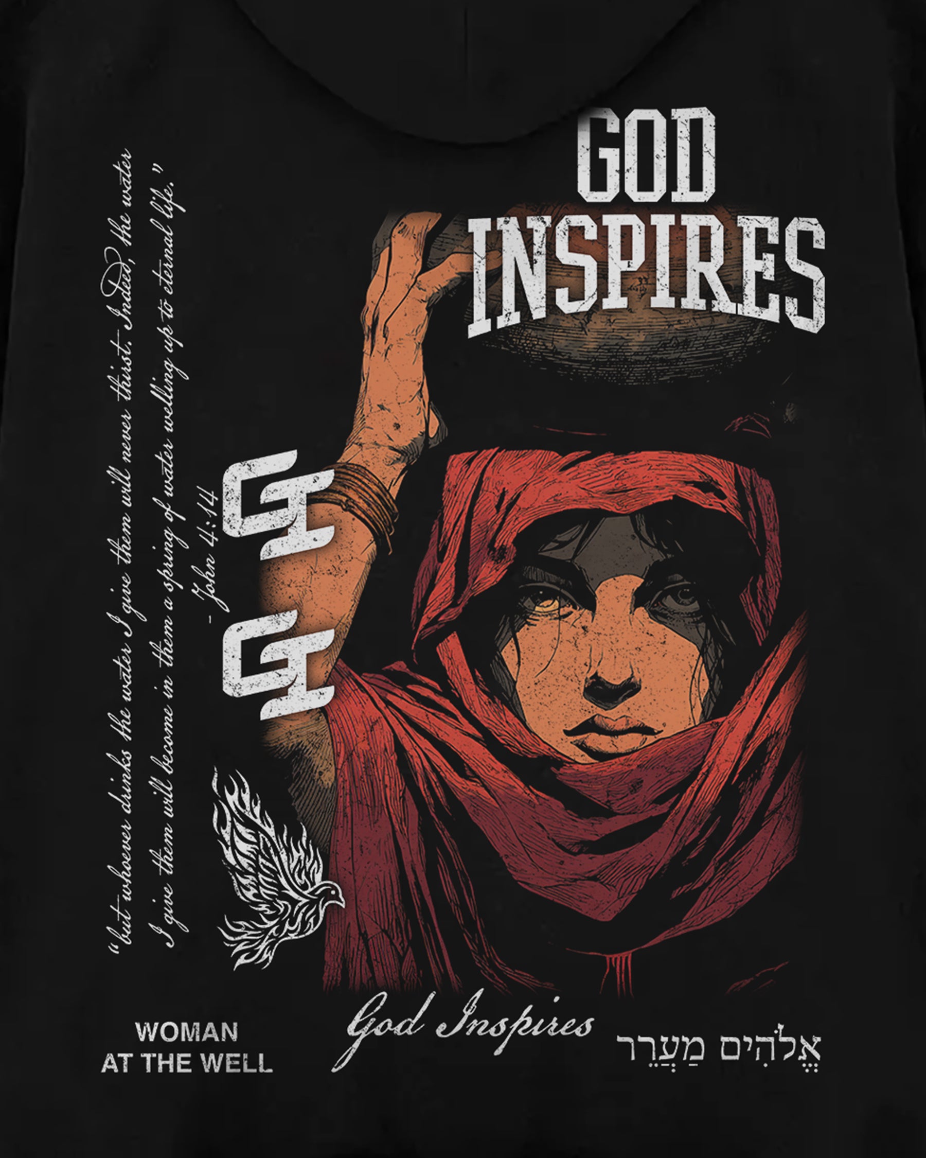 'Woman At The Well' Oversized Hoodie