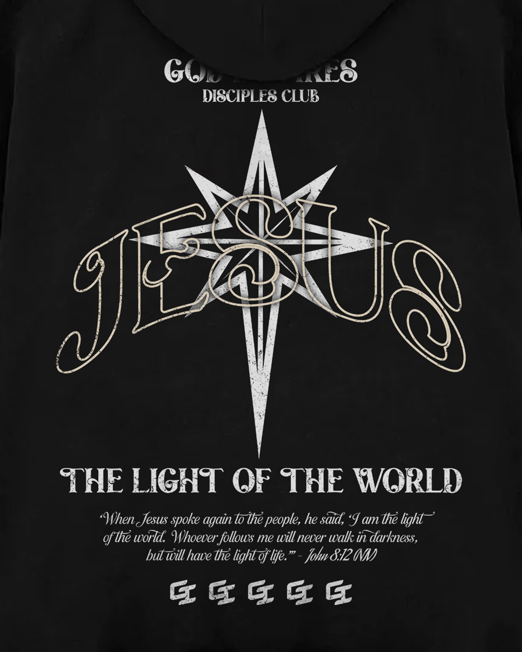 [Christmas Edition] 'Jesus The Light' Oversized Hoodie