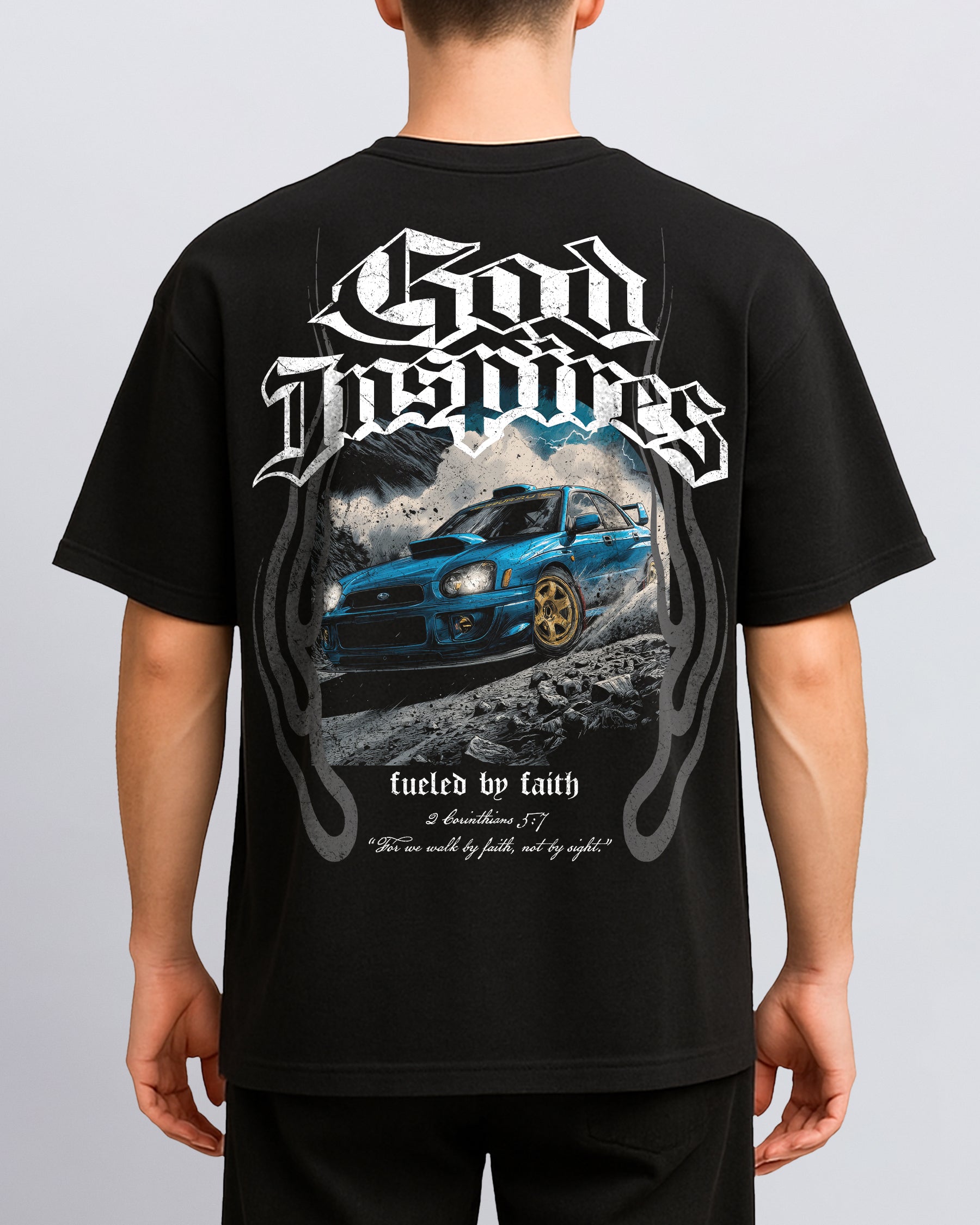 Cars '2004 Subaru Impreza' Back T-Shirt