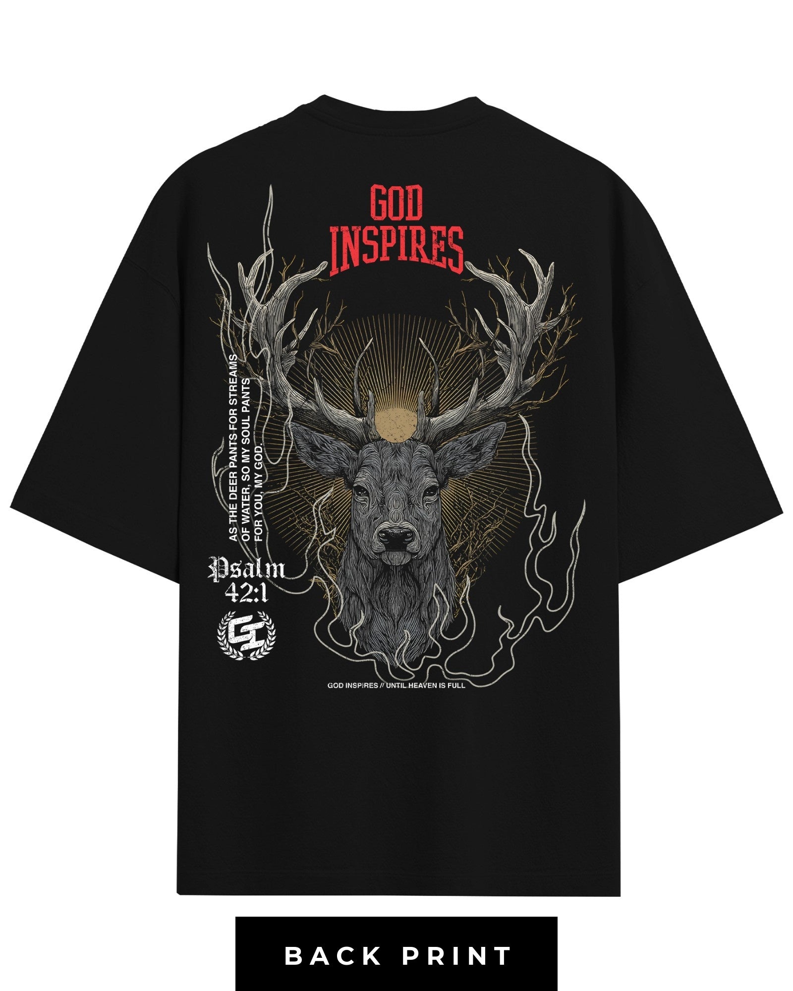 'Deer' T-Shirt - God Inspires