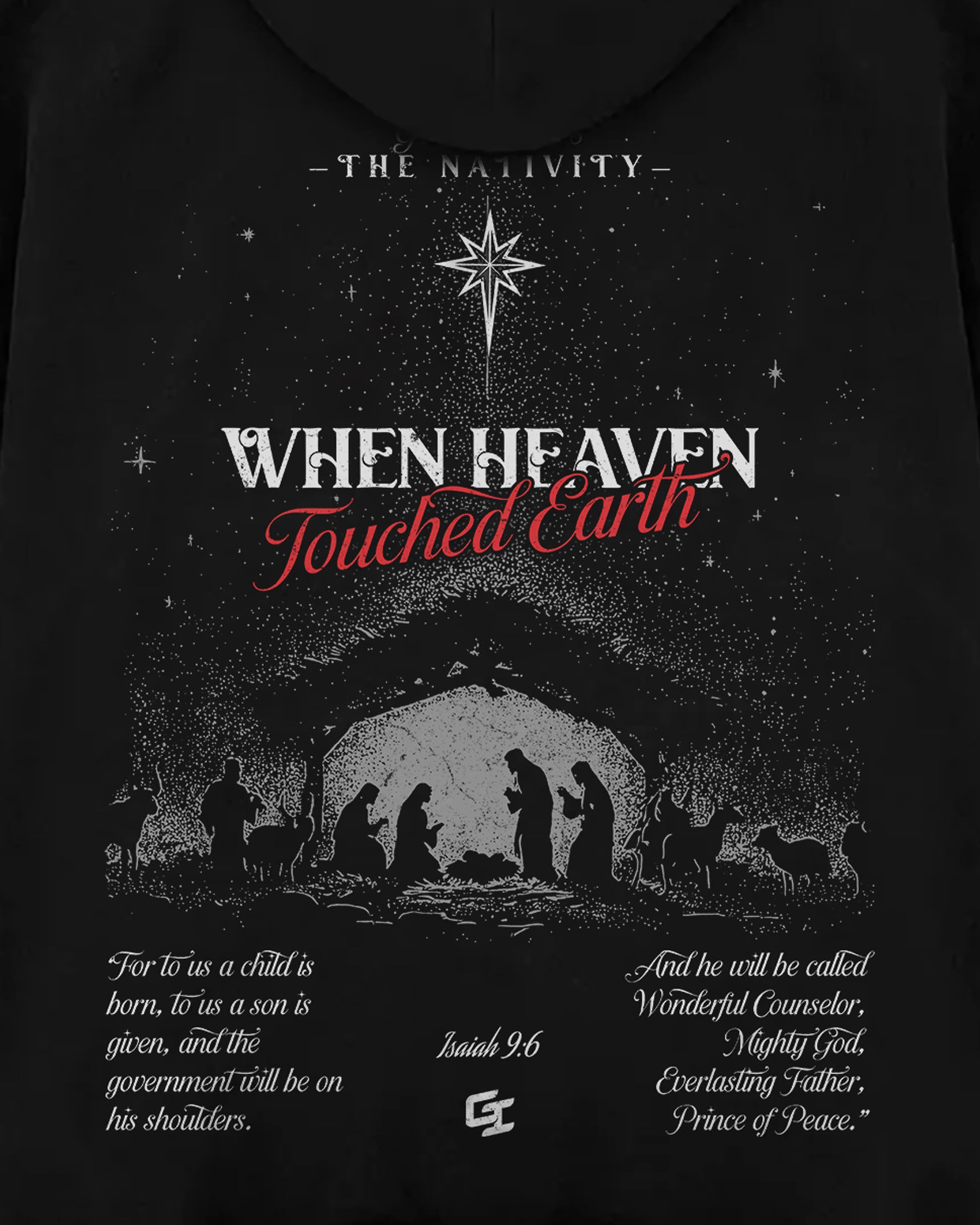 [Christmas Edition] 'The Nativity' Oversized Hoodie