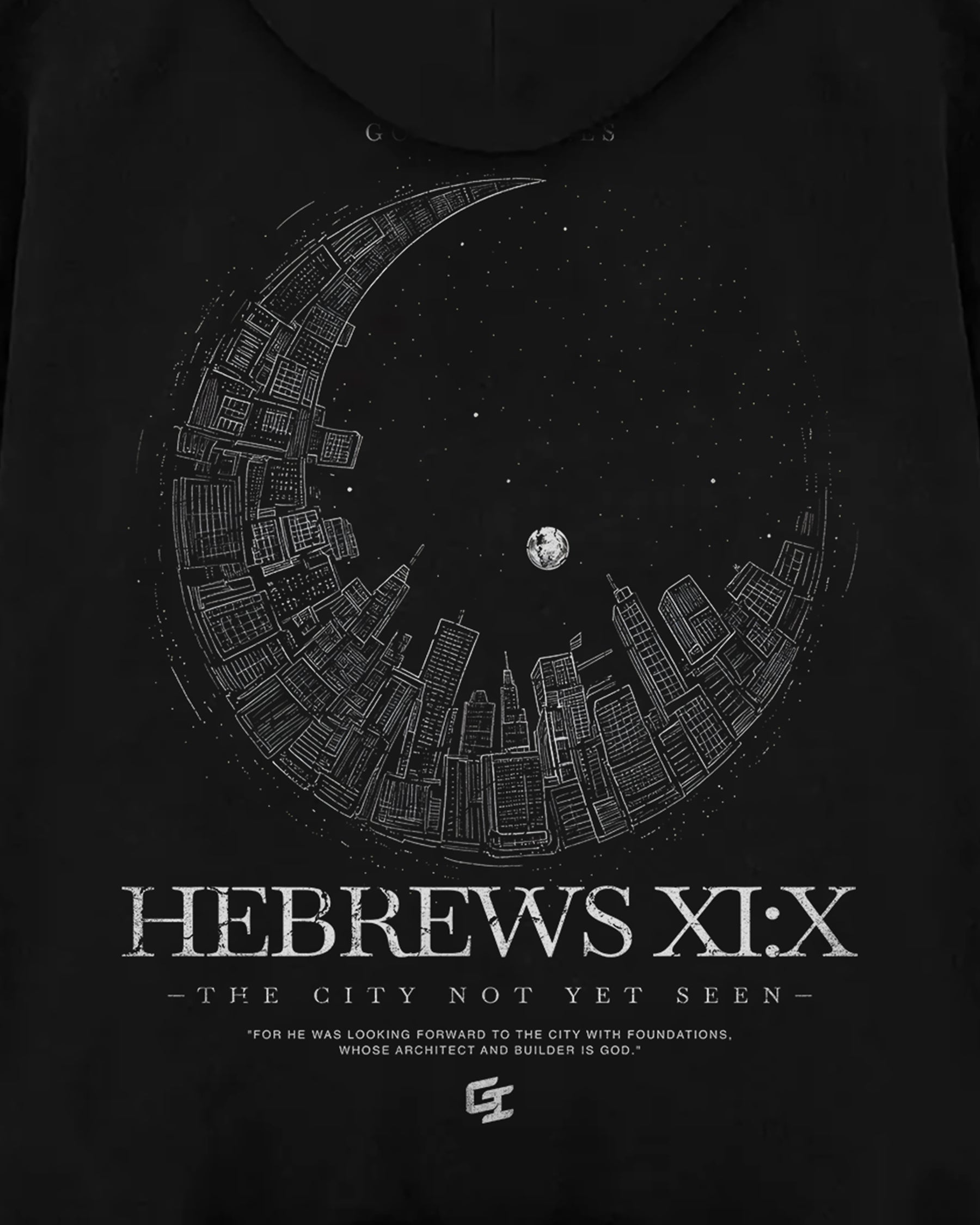 'The City Not Yet Seen' Oversized Hoodie