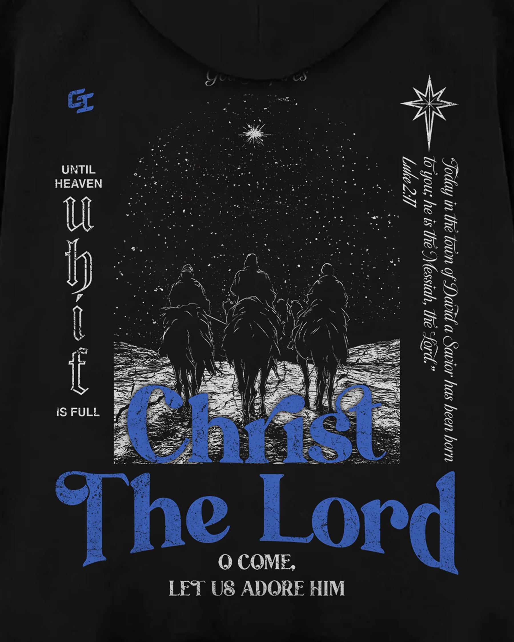 [Christmas Edition] 'O Come All Ye Faithful' Oversized Hoodie