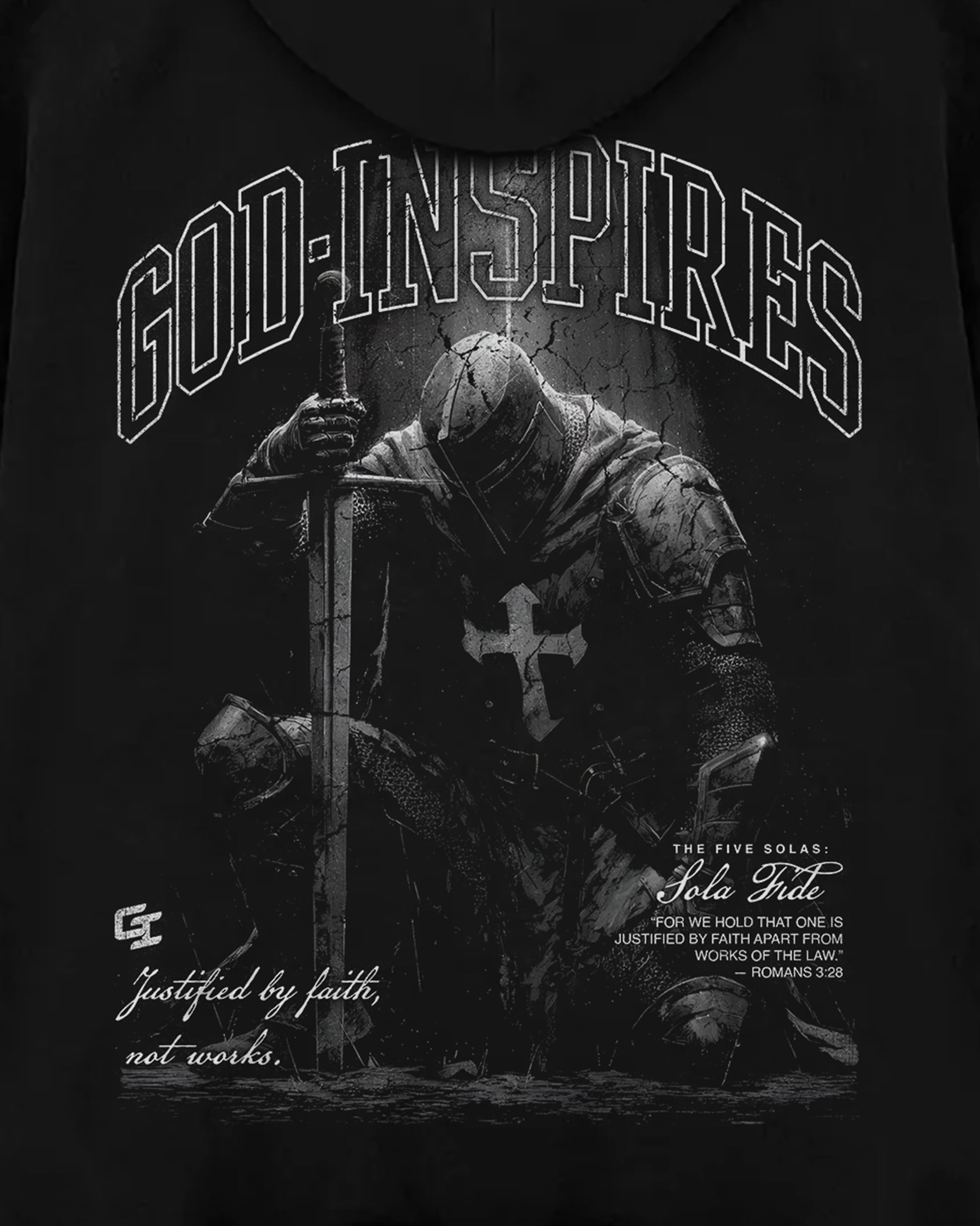 'The Five Solas: Sola Fide' Oversized Hoodie